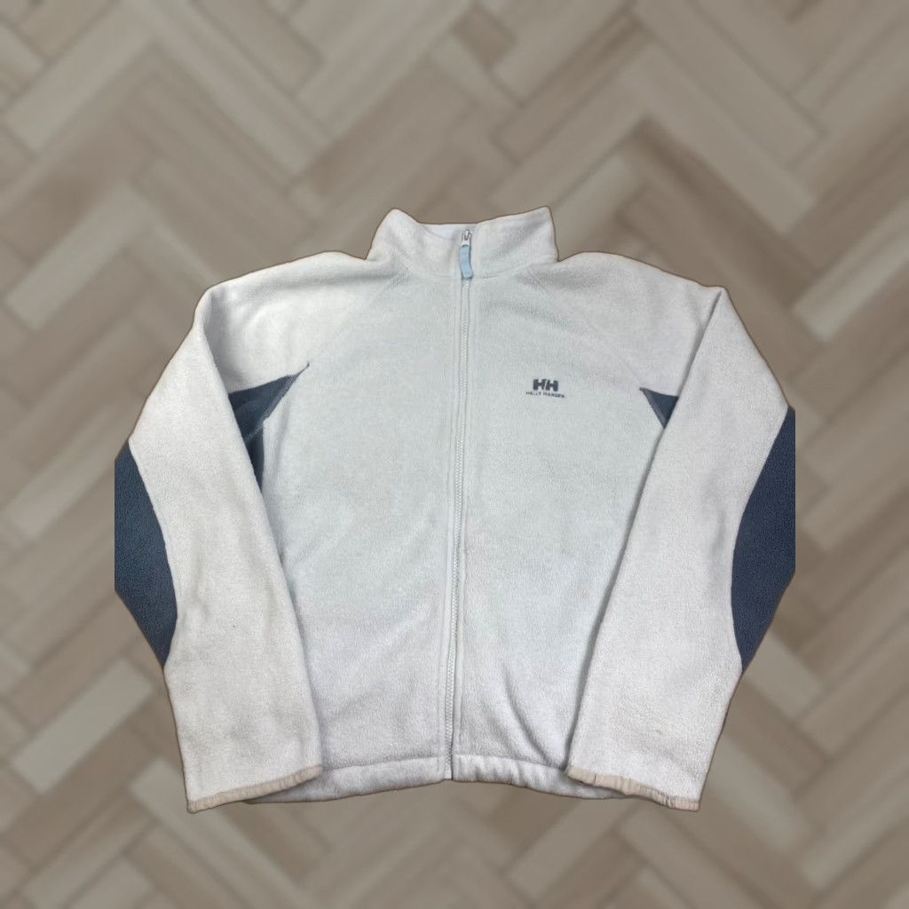 Helly Hansen Helly Hansen Fleece Jacket Womens L Blue Zip Casual Outdoor Size L / US 10 / IT 46 - 1 Thumbnail