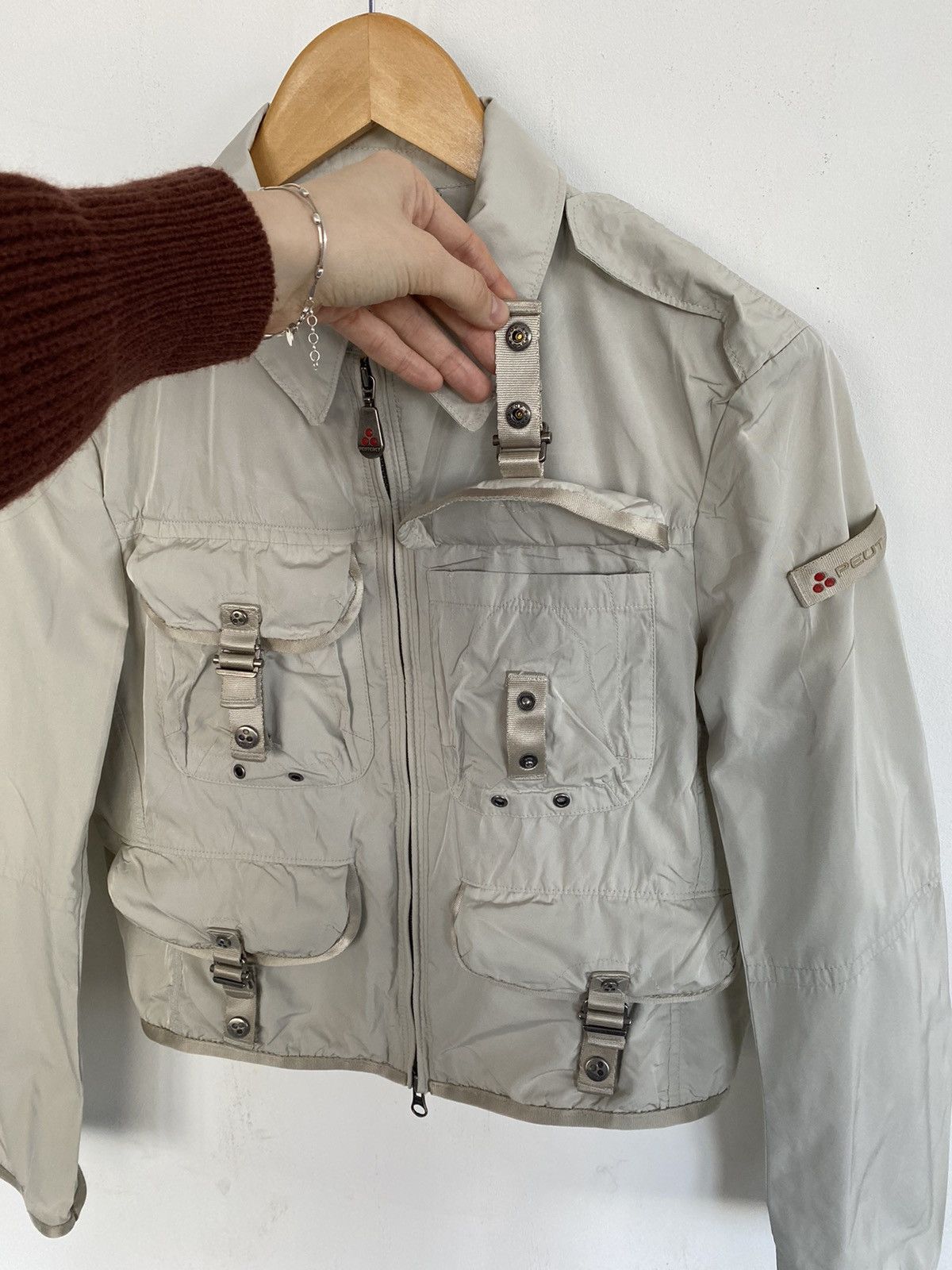 Japanese Brand × Peuterey Peuterey Bondage Multi Pocket Jacket Size XL / US 12-14 / IT 48-50 - 5 Thumbnail
