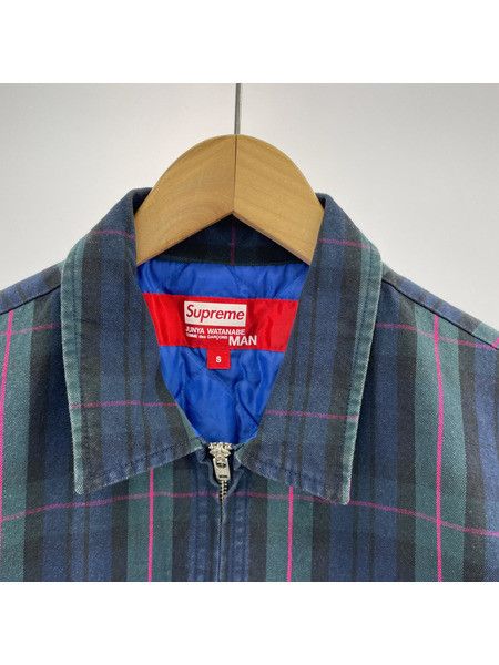 JUNYA WATANABE x SUPREME Printed Work Jacket Green S