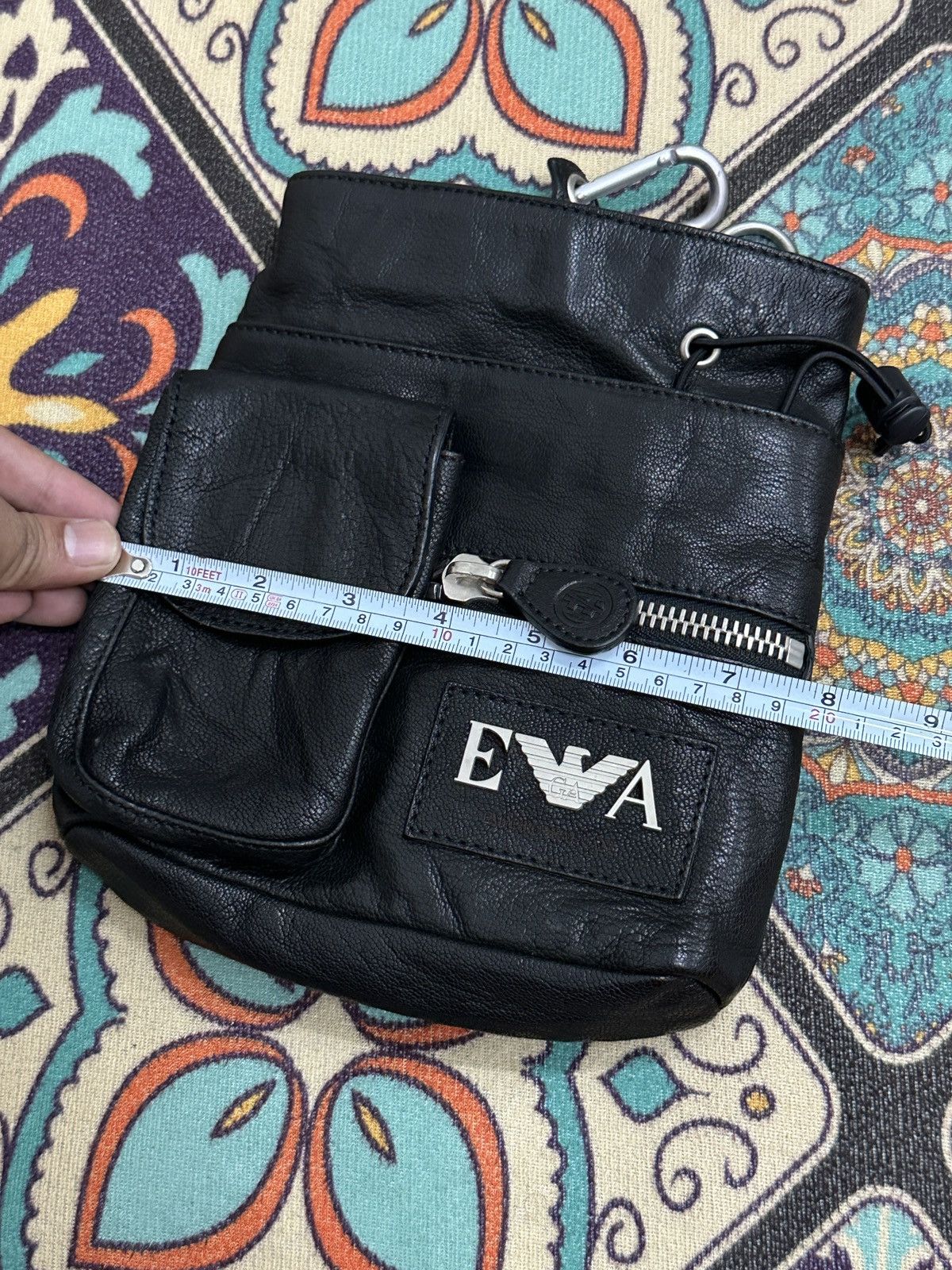 Emporio Armani 1990 Emporio Armani True Leather Side / Shoulder bag Size ONE SIZE - 19 Thumbnail