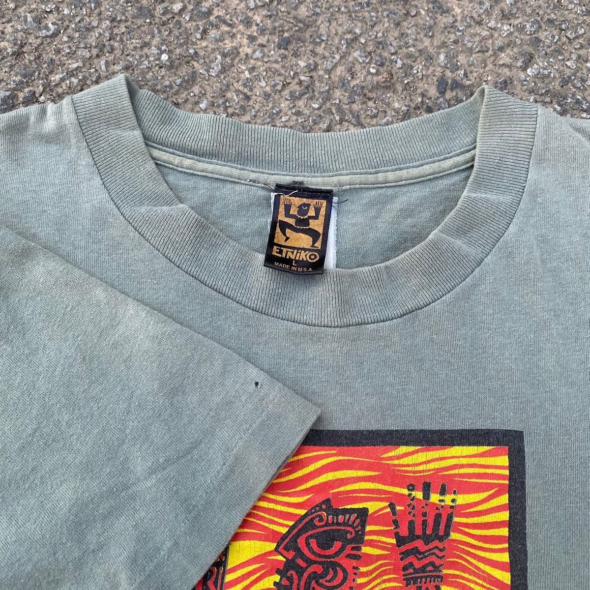 Vintage RARE ‼️ Etniko Size US L / EU 52-54 / 3 - 3 Thumbnail