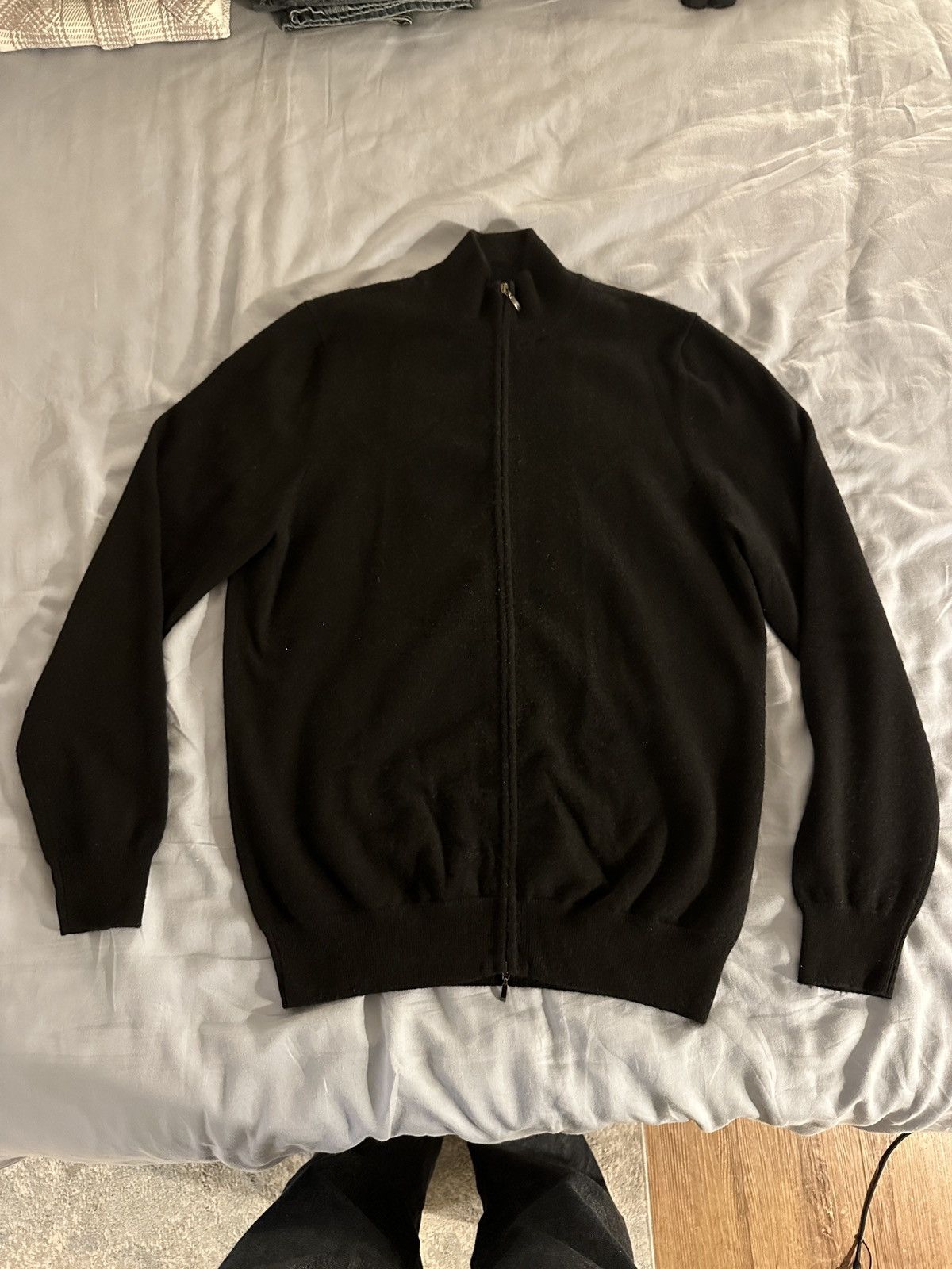 Falconeri Ultra Lux Cashmere dual zip sweater