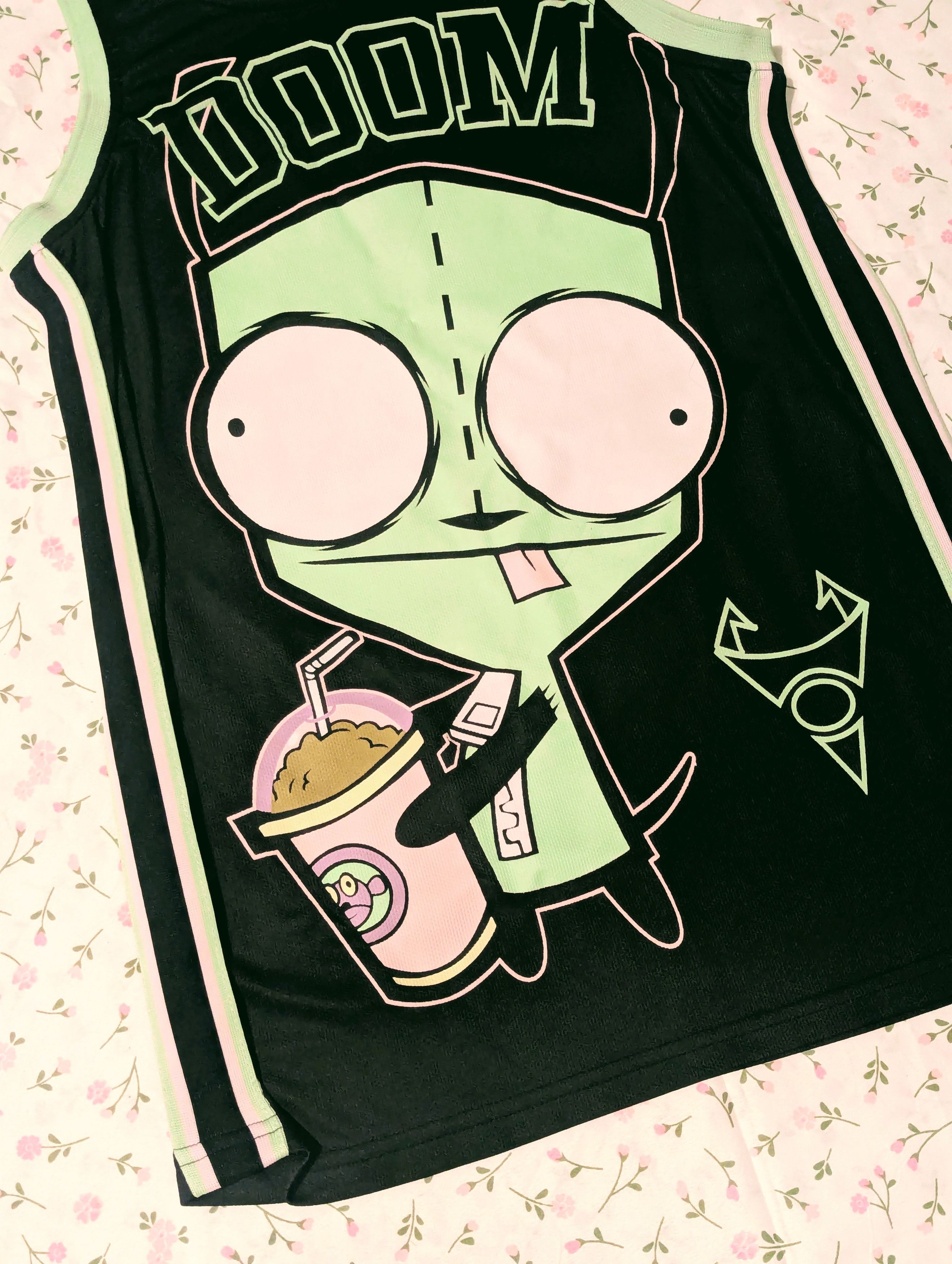 Vintage Vintage Unisex Invader Zim Gir Top Size US S / EU 44-46 / 1 - 5 Thumbnail