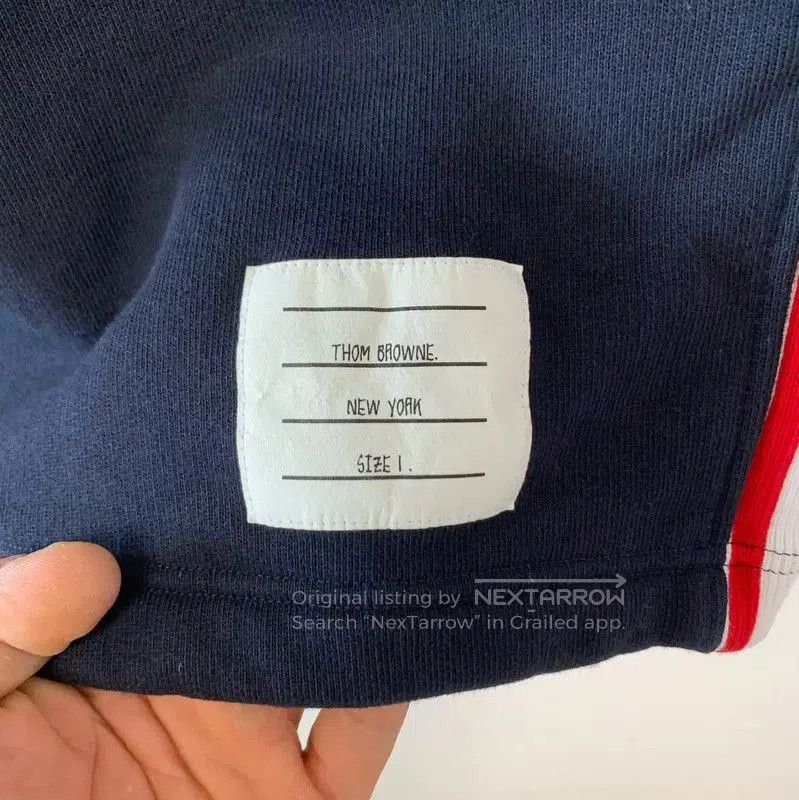 Thom Browne Thom Browne Navy Blue Men's Shorts . Size US 30 / EU 46 - 4 Thumbnail