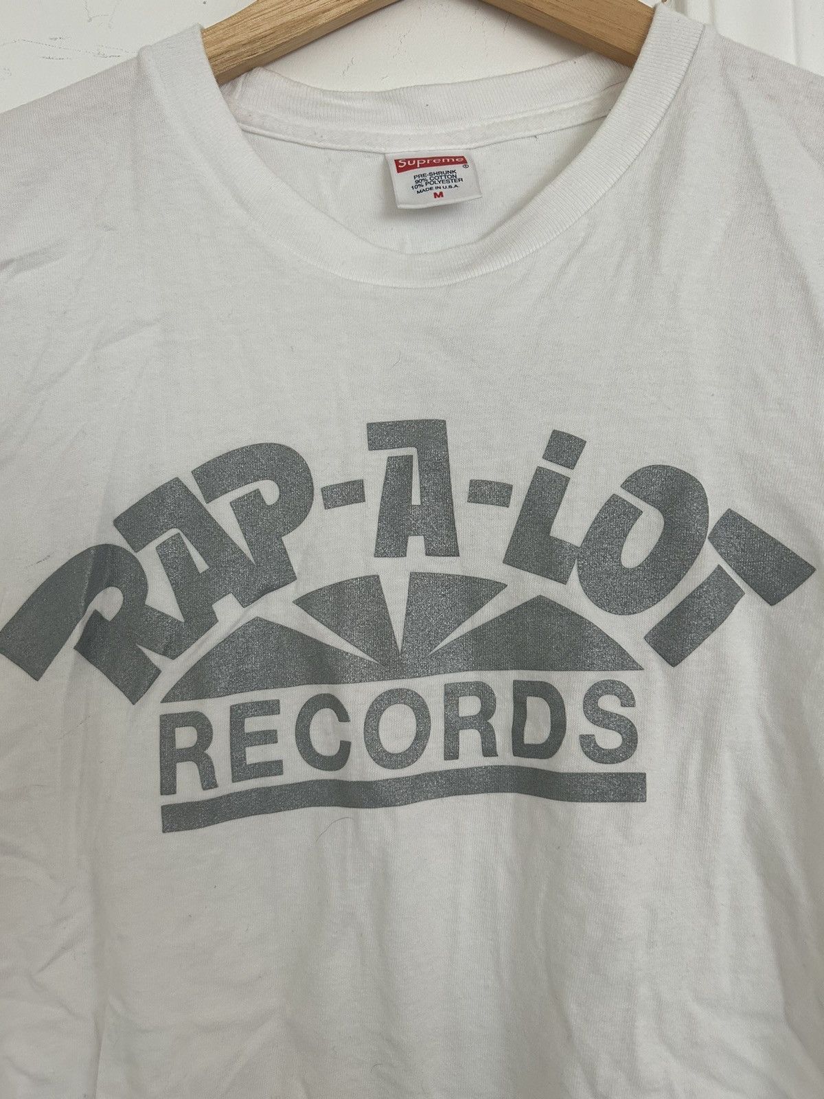 Supreme Supreme RAP-A-LOT tee Size US M / EU 48-50 / 2 - 2 Thumbnail