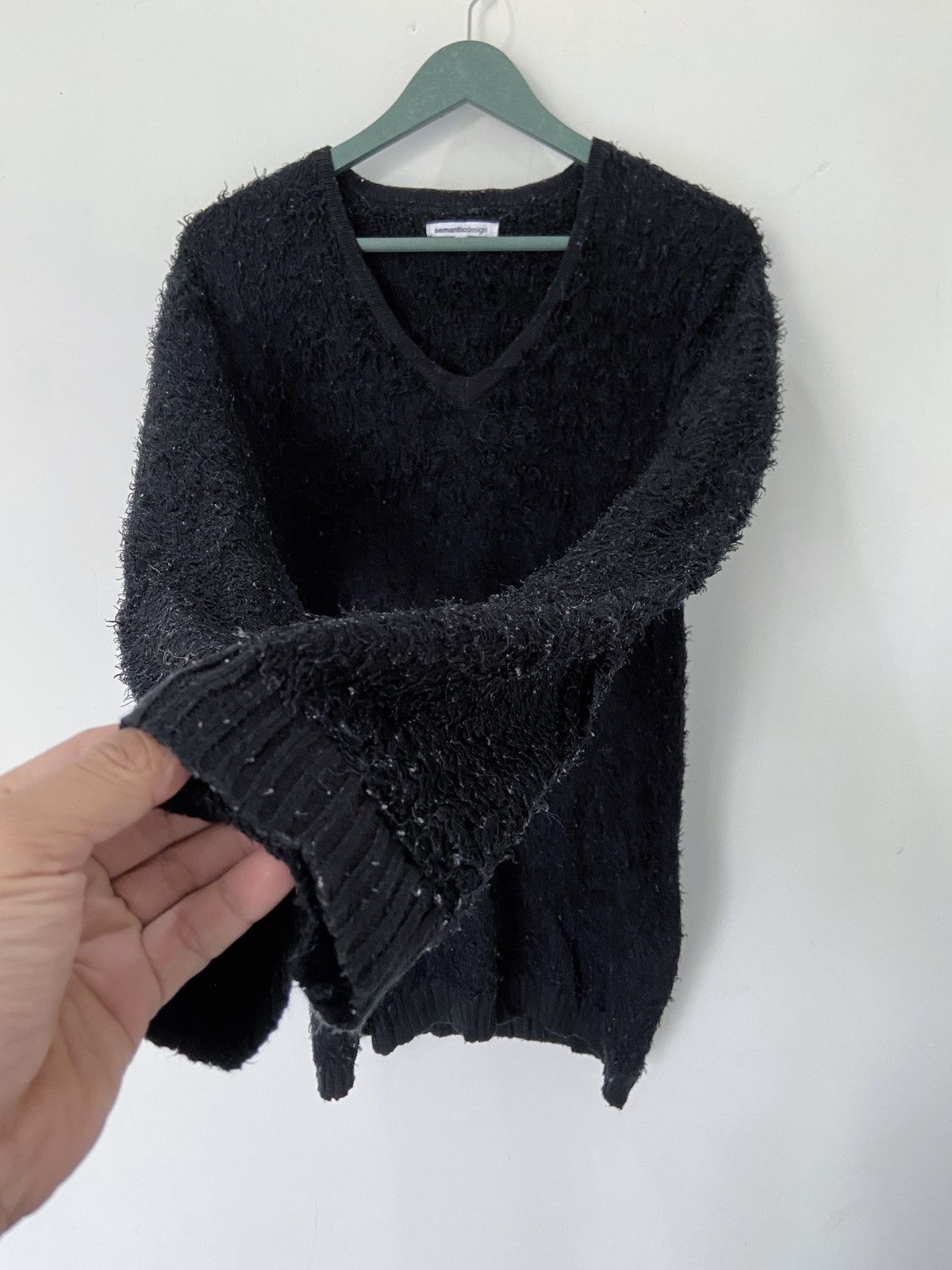 semanticdesign SEMANTIC DESIGN MOHAIR KNIT Size US XL / EU 56 / 4 - 2 Thumbnail