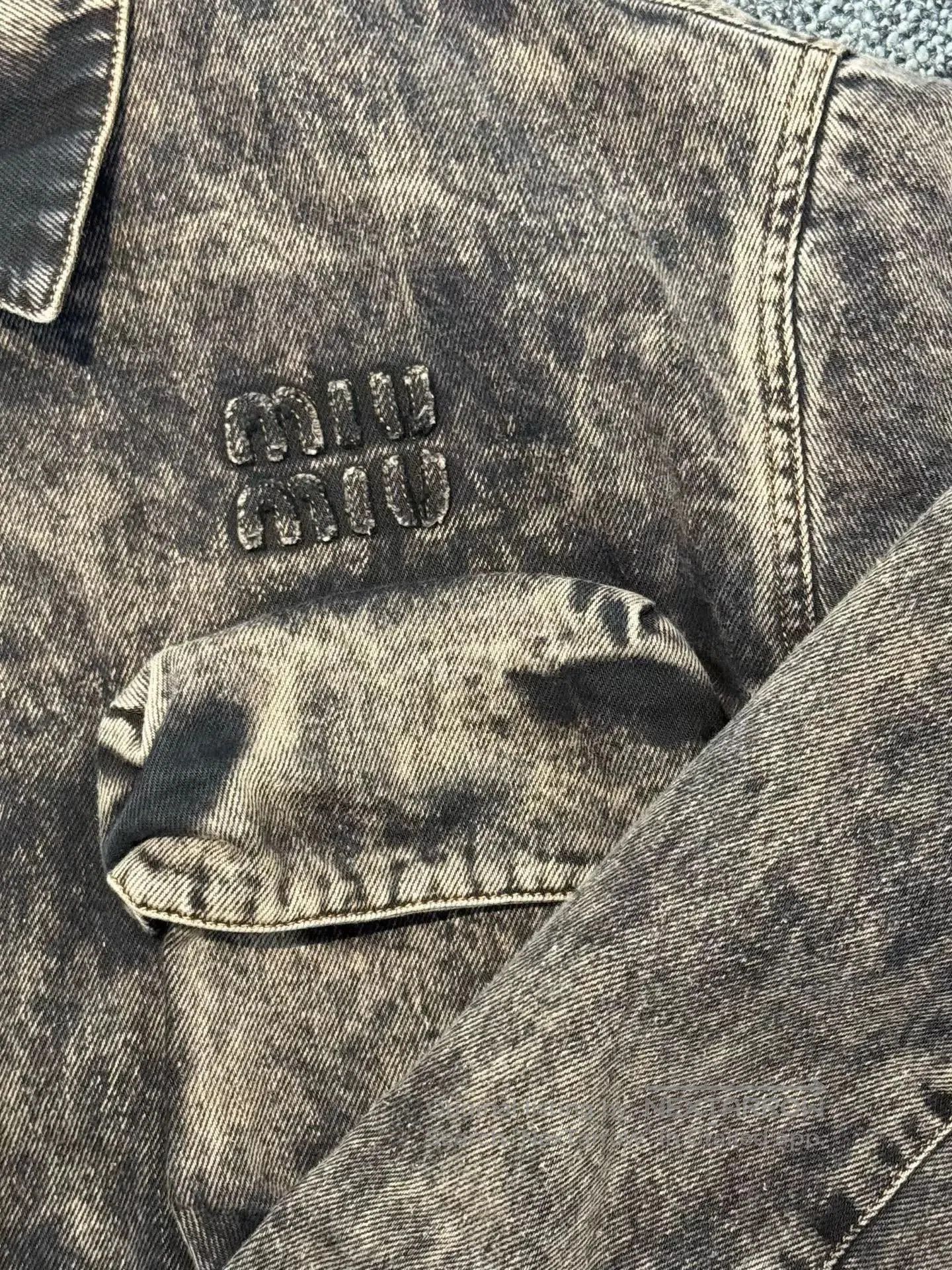 Miu Miu Miu Miu Vintage Denim Jacket. Size S / US 4 / IT 40 - 3 Thumbnail