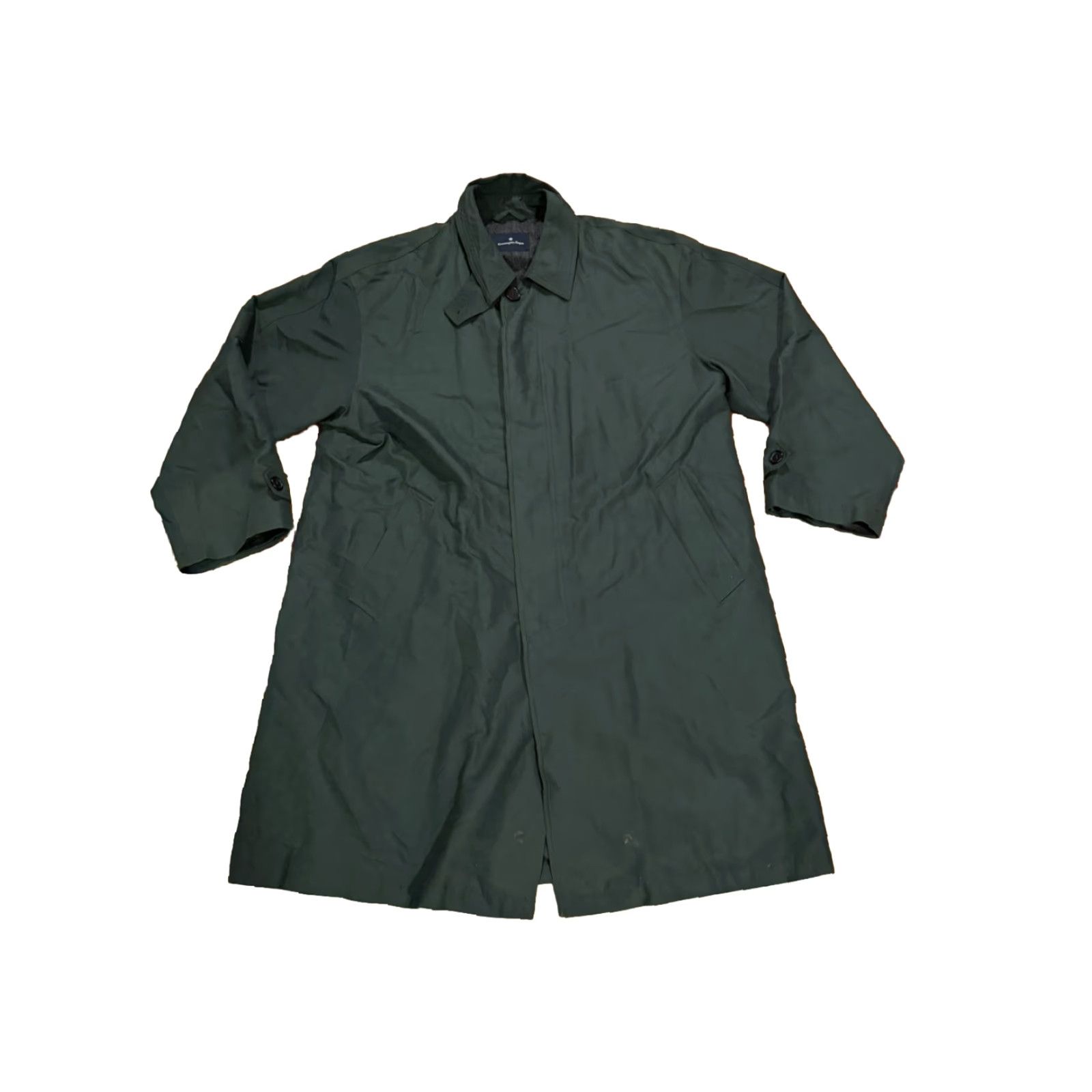 Ermenegildo Zegna VINTAGE Ermenegildo Zegna Men’s Trench Coat Jacket 1 Green Small Regular Size Italy Waterproof Size US S / EU 44-46 / 1 - 2 Thumbnail