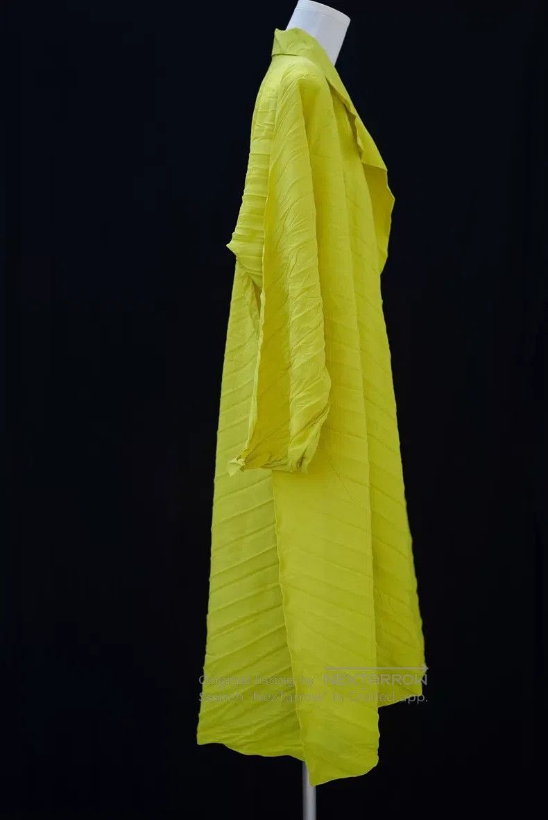Issey Miyake Issey Miyake Main Line Pleated Long Shirt Size M / US 6-8 / IT 42-44 - 3 Thumbnail