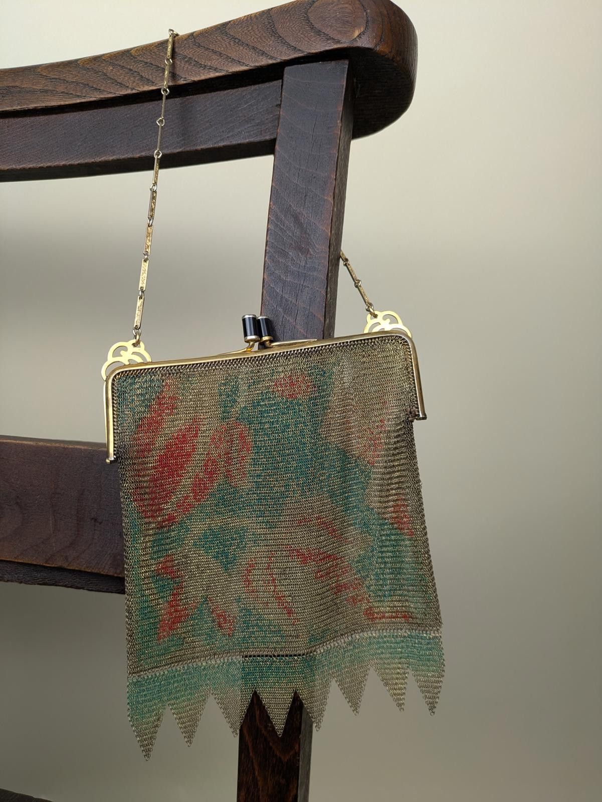 Other 1920's antique floral metal mesh bag Size ONE SIZE - 1 Thumbnail