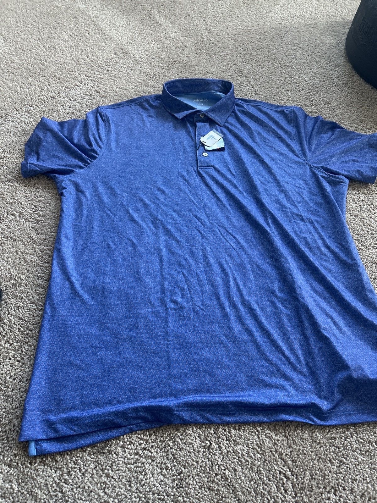 johnnie-O Johnnie-O Prep-Formance Polo Shirt – Biscayne Blue – XXL Size US XXL / EU 58 / 5 - 1 Thumbnail