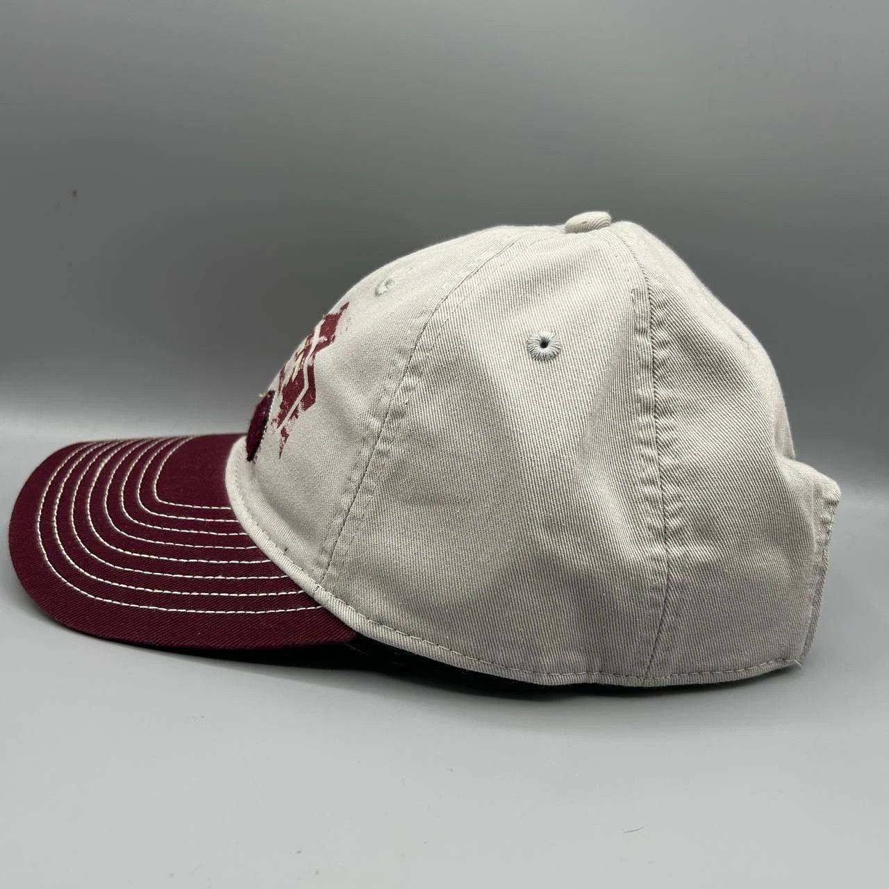 Adidas Mississippi State Bulldogs Hat Embroidered Strap Back Cotton Size ONE SIZE - 7 Thumbnail