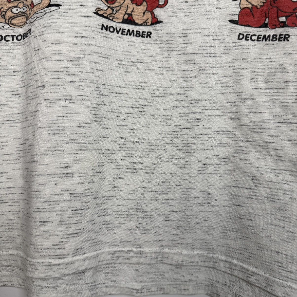 Vintage ANGEL DEVIL SEX POSITION Y2K T-SHIRT KAMA SUTRA TEMPTATION Size US L / EU 52-54 / 3 - 10 Thumbnail