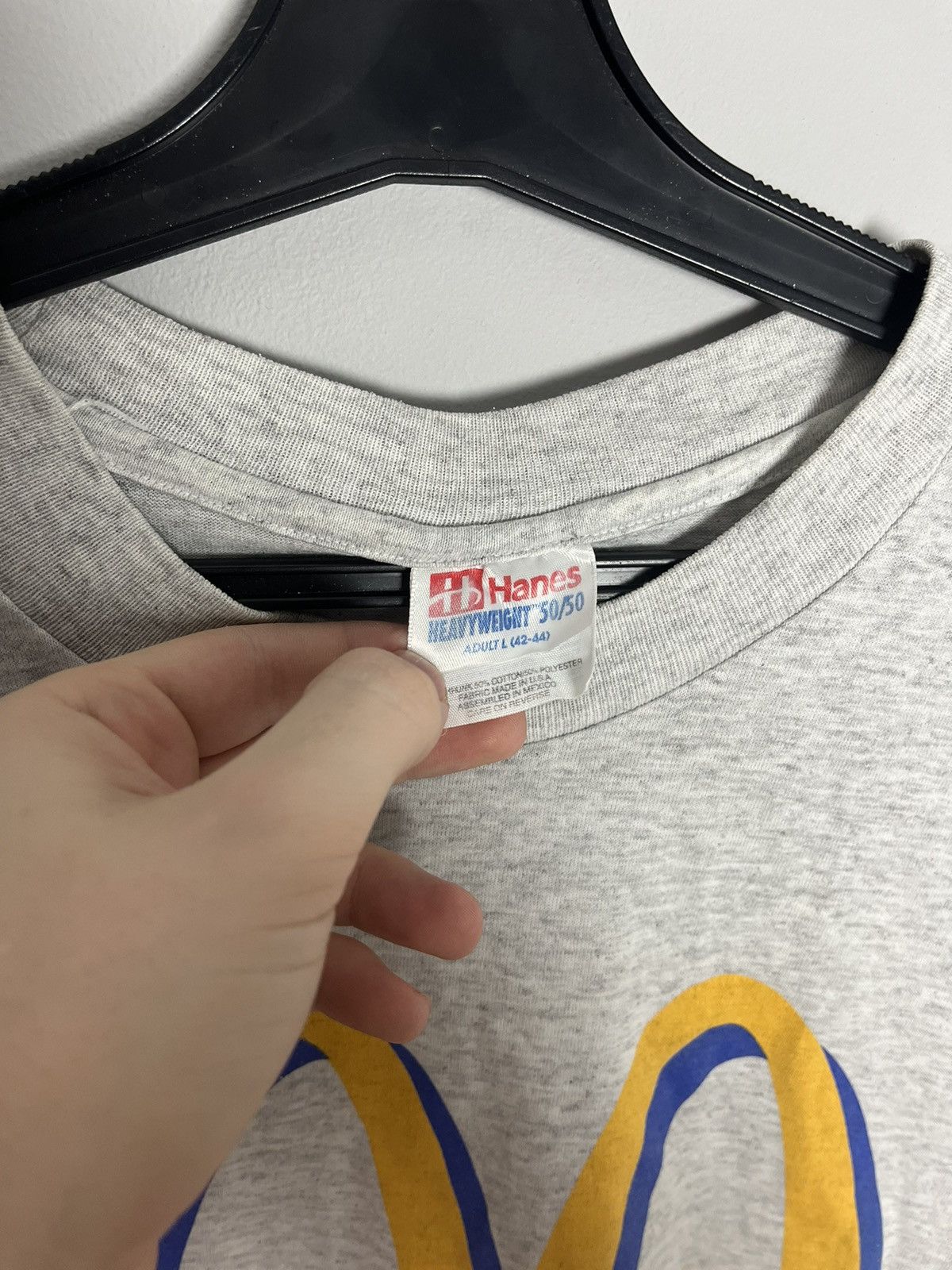 Hanes × Vintage Vintage 90s McDonald tee tshirt y2k big logo Travis scott Size US L / EU 52-54 / 3 - 5 Thumbnail