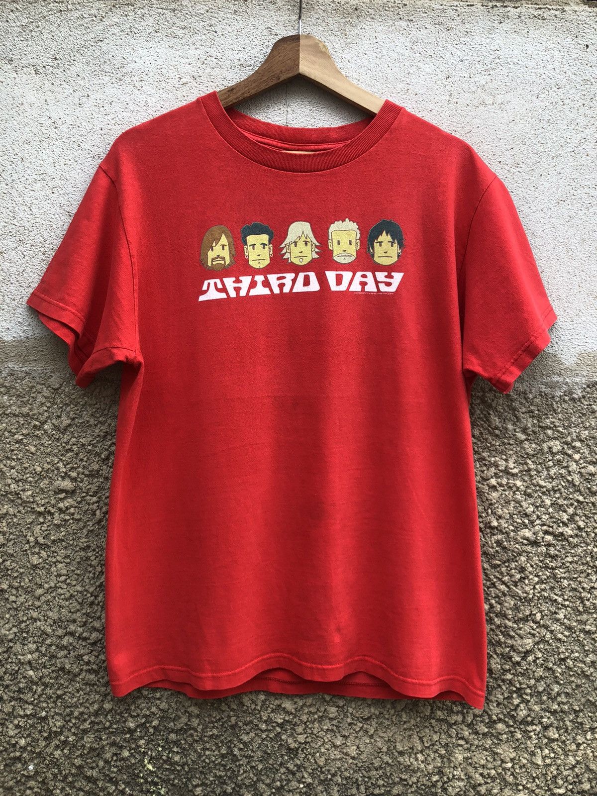 Band Tees × Vintage Vintage 90s Third Day Rock Tshirt Size US M / EU 48-50 / 2 - 1 Thumbnail