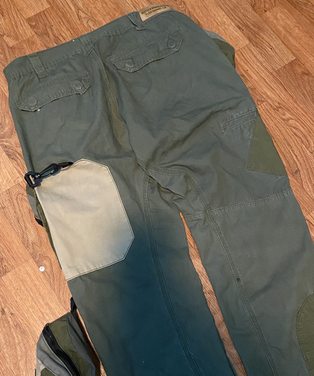 MNML MNML x ByKodyPhilips Patchwork Cargo Pants Size US 30 / EU 46 - 2 Thumbnail