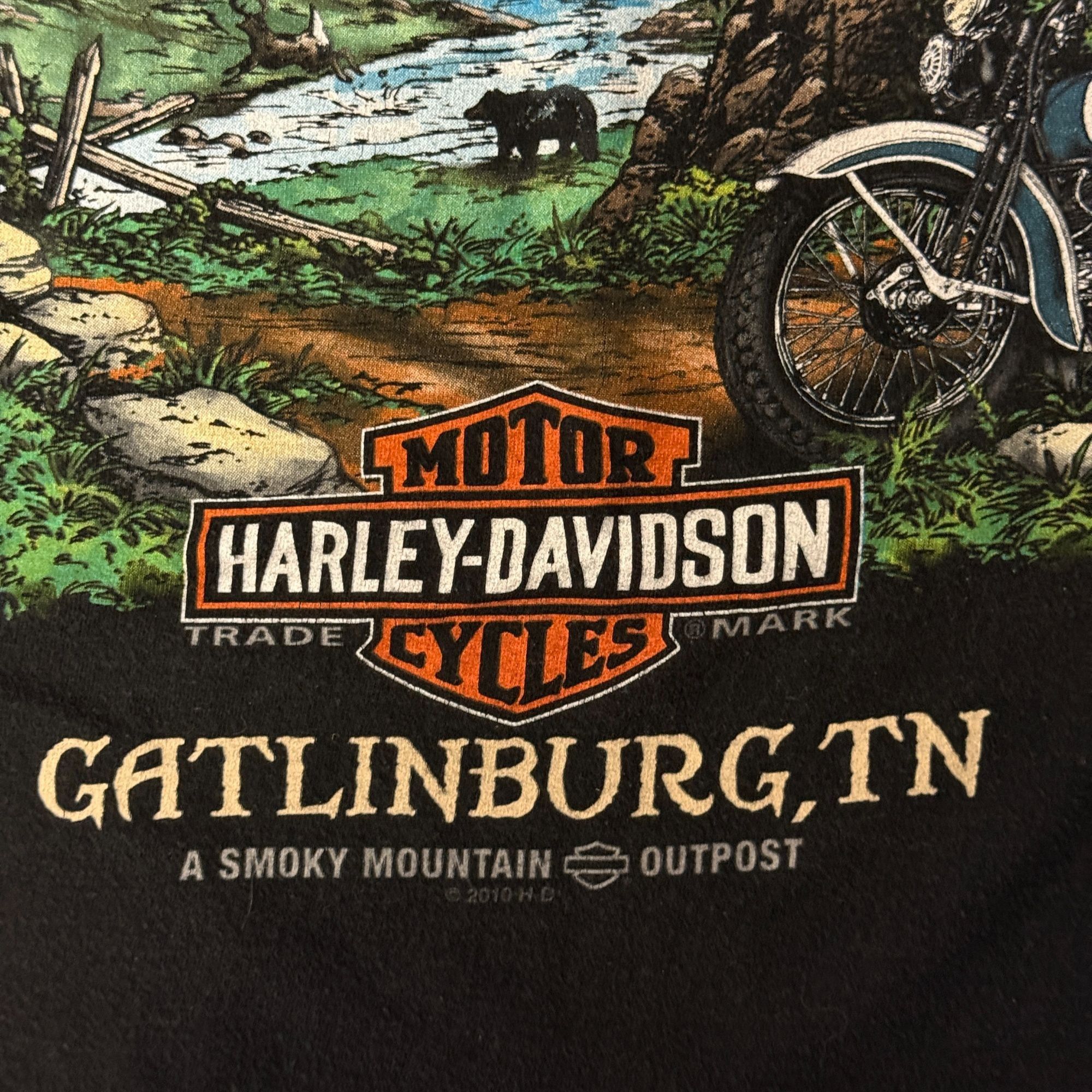 Harley Davidson Harley Davidson GATLINBURG TN Smoky Mountain HILLBILLY Outpo Size US XXL / EU 58 / 5 - 9 Thumbnail