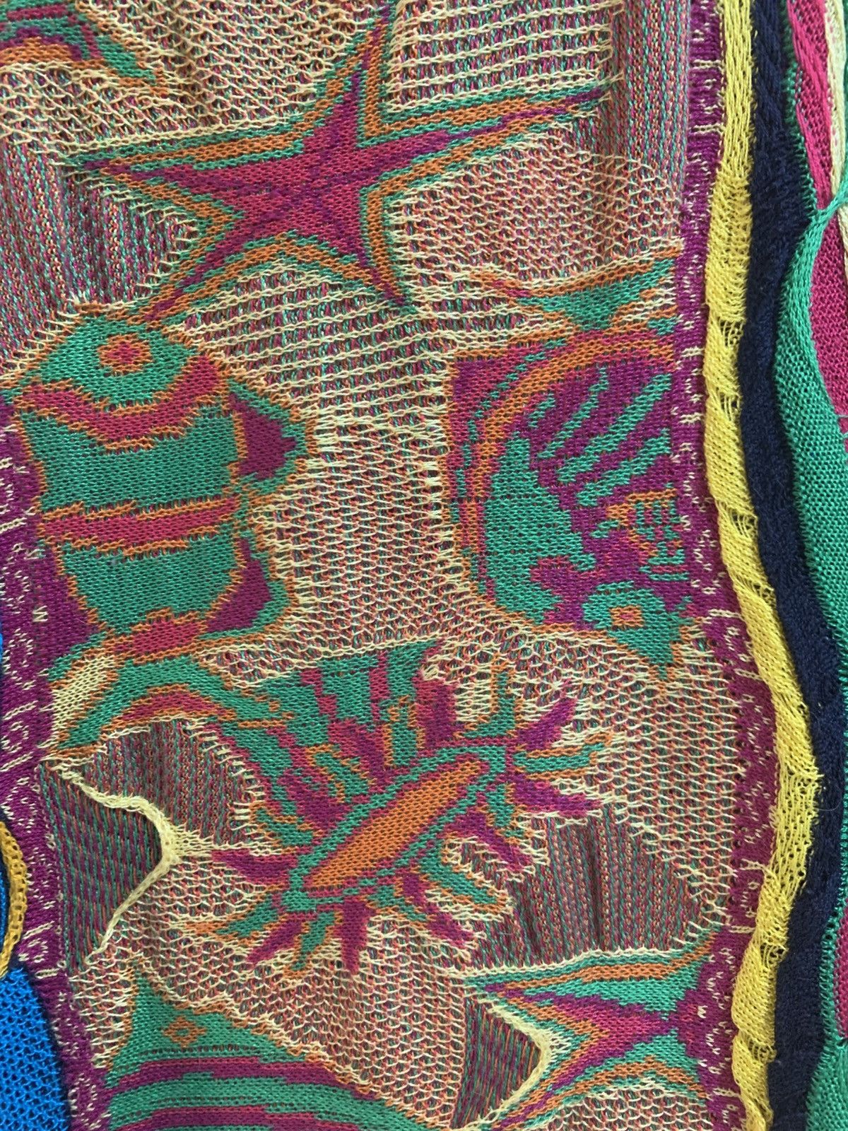 Coogi Tropical Fish Birds Flowers Coogi Sweater Large Size US L / EU 52-54 / 3 - 17 Thumbnail