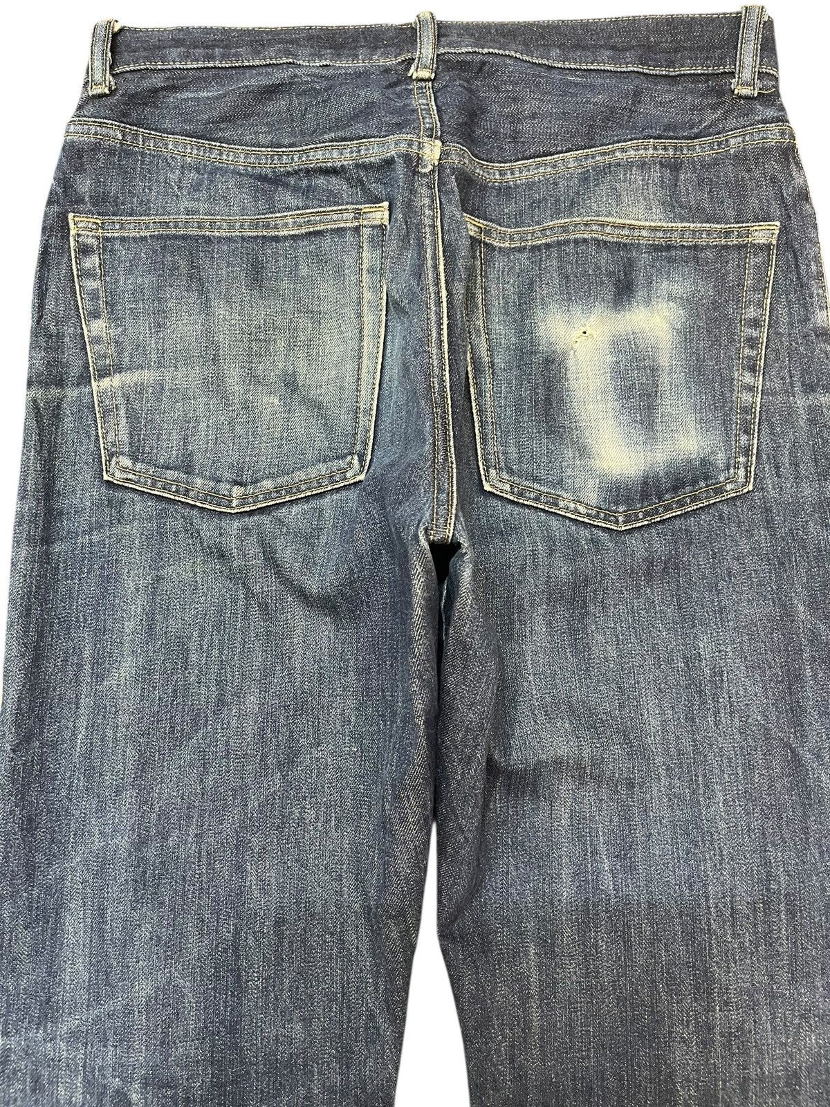 Christophe Lemaire × Jun Takahashi × Uniqlo Vintage Uniqlo U Selvedge Distressed Denim Size US 31 - 9 Thumbnail