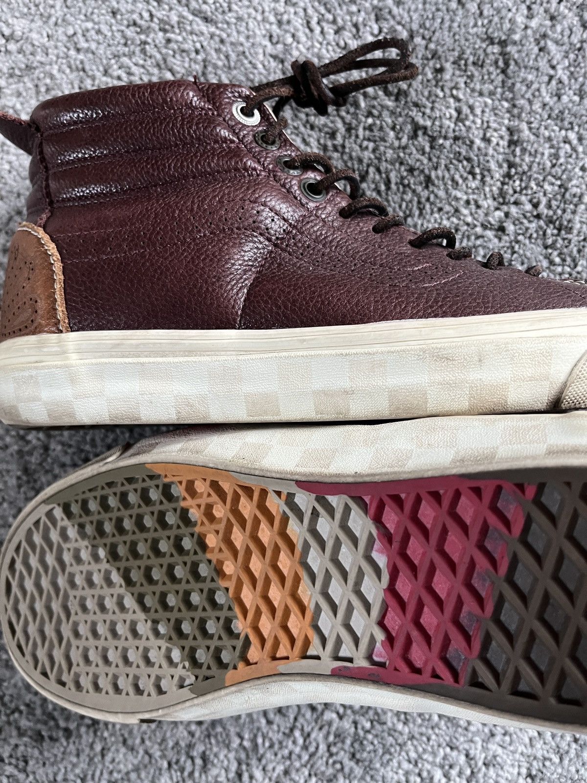 image of Vault X Taka Hayashi Sk8 Huarache Lx Shoes in Brown, Men's