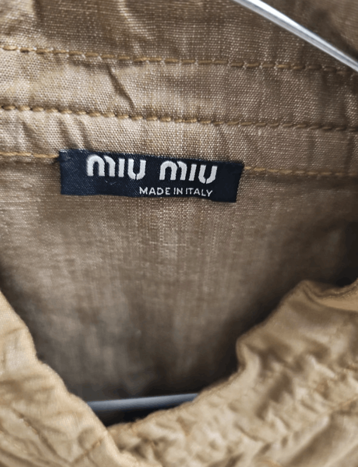 Miu Miu Miu Miu Jacket 1999 Coat Blazer Crop Top Archival EX0128 Size US XL / EU 56 / 4 - 6 Thumbnail
