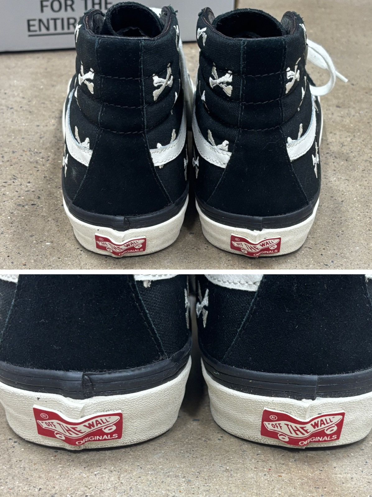 Vans × Wtaps Wtaps x Vans OG SK8 Hi Bones black Size US 10 / EU 43 - 7 Thumbnail