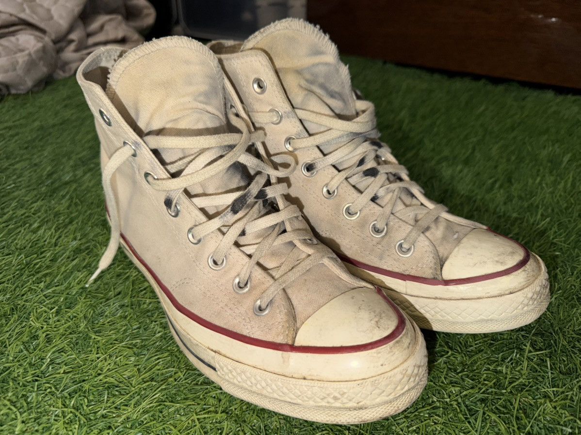 Converse CONVERSE CHUCK 70 HIGH PARCHMENT SNEAKERS 162053C Size US 8 / EU 41 - 7 Thumbnail