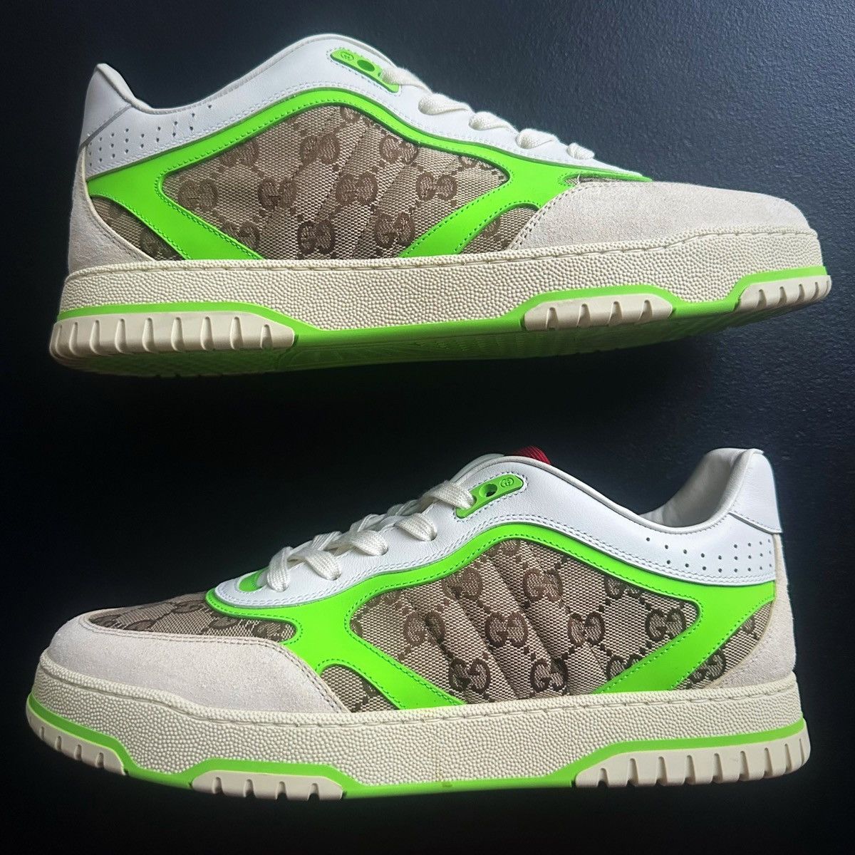 Gucci Gucci Man Sneakers 791742AADM0 9110 Size UK 7.5 | Grailed