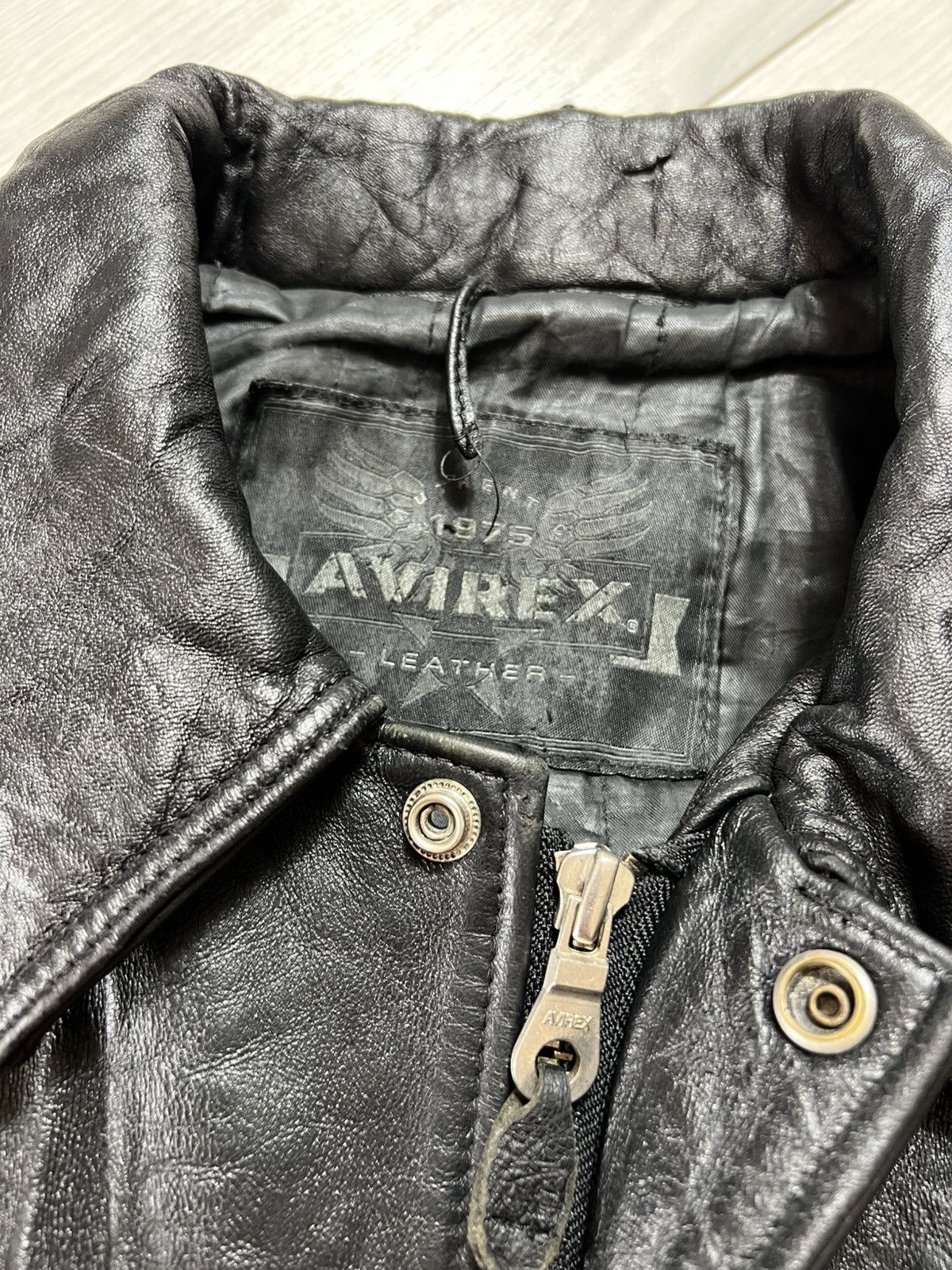 Avirex VTG Avirex Avant-Garde If Six Was Nine Style Leather Jacket Size US M / EU 48-50 / 2 - 8 Thumbnail