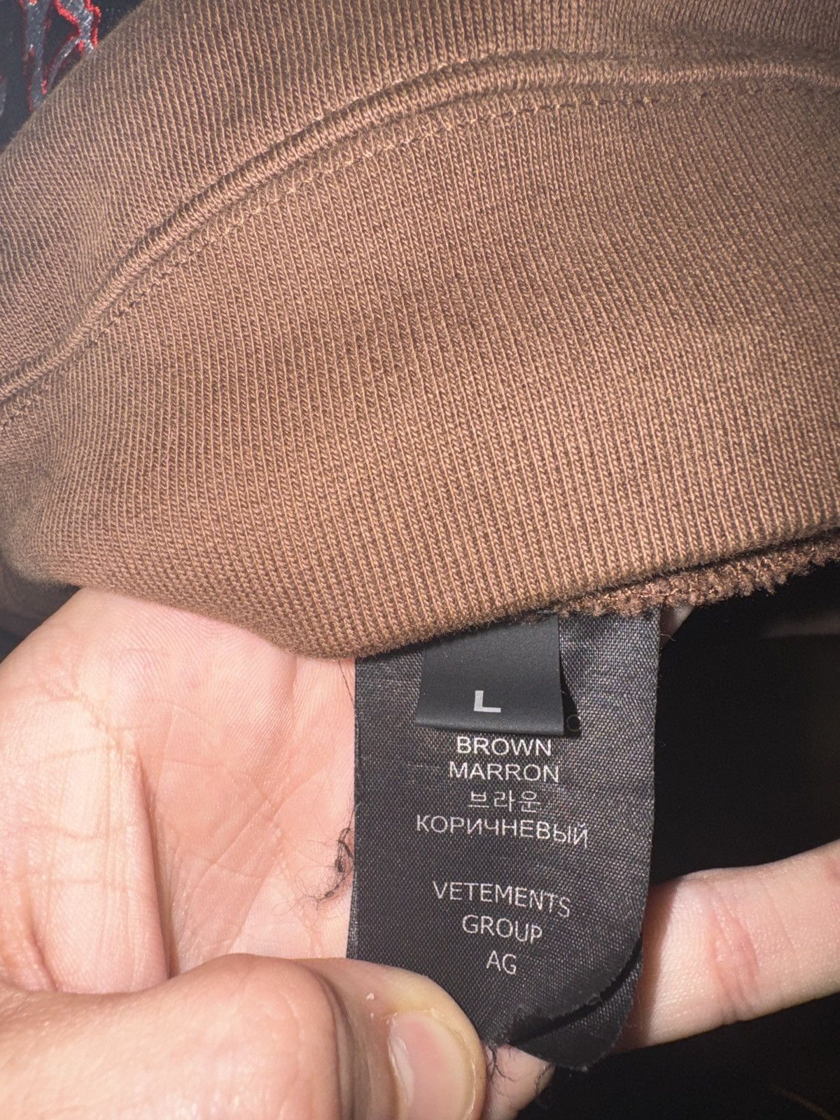 Vetements Vetements Metal Patch Hoodie Size US L / EU 52-54 / 3 - 5 Thumbnail