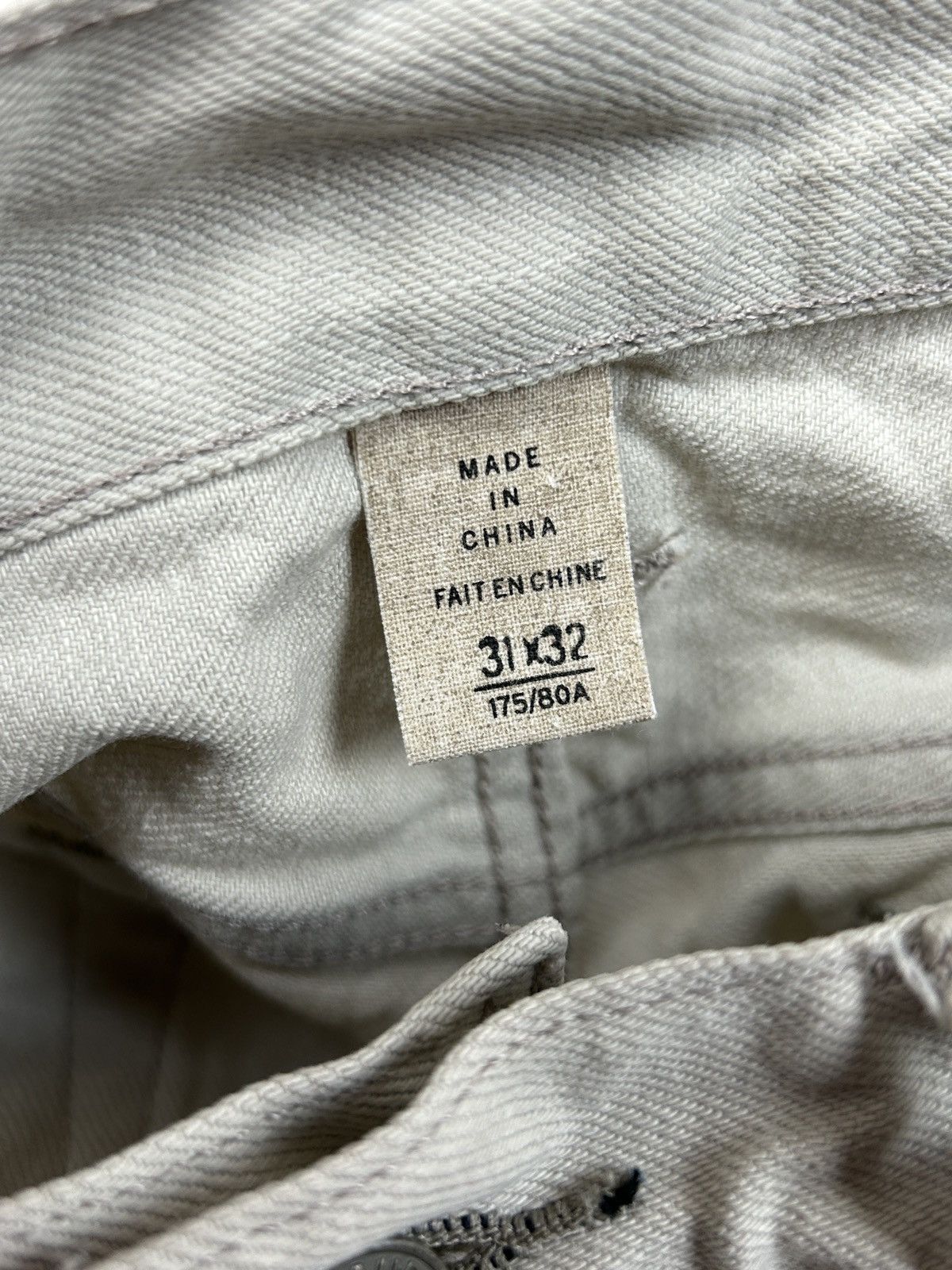 Ralph Lauren RRL Slim Narrow Shuttle Woven Selvedge Denim Jeans Size US 31 - 10 Thumbnail
