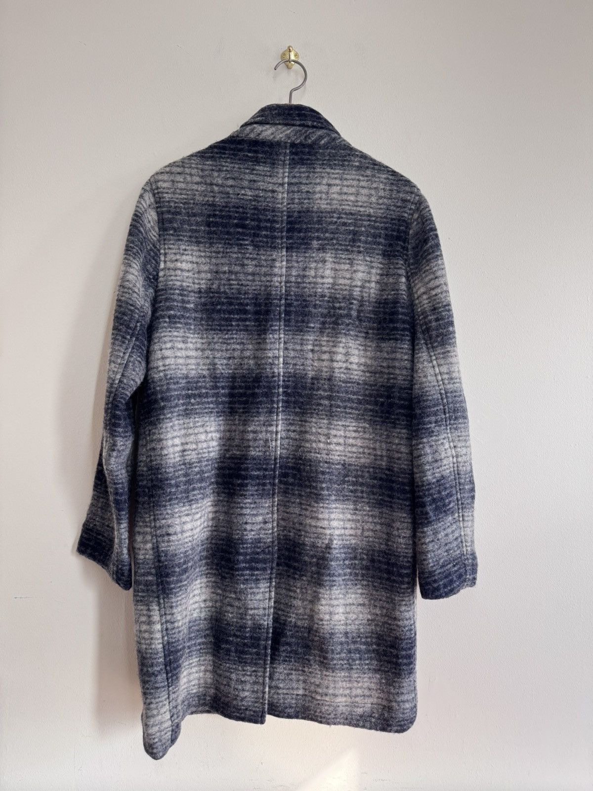 KESTIN Kestin Edinburgh Overcoat Navy Check M Size US M / EU 48-50 / 2 - 4 Thumbnail