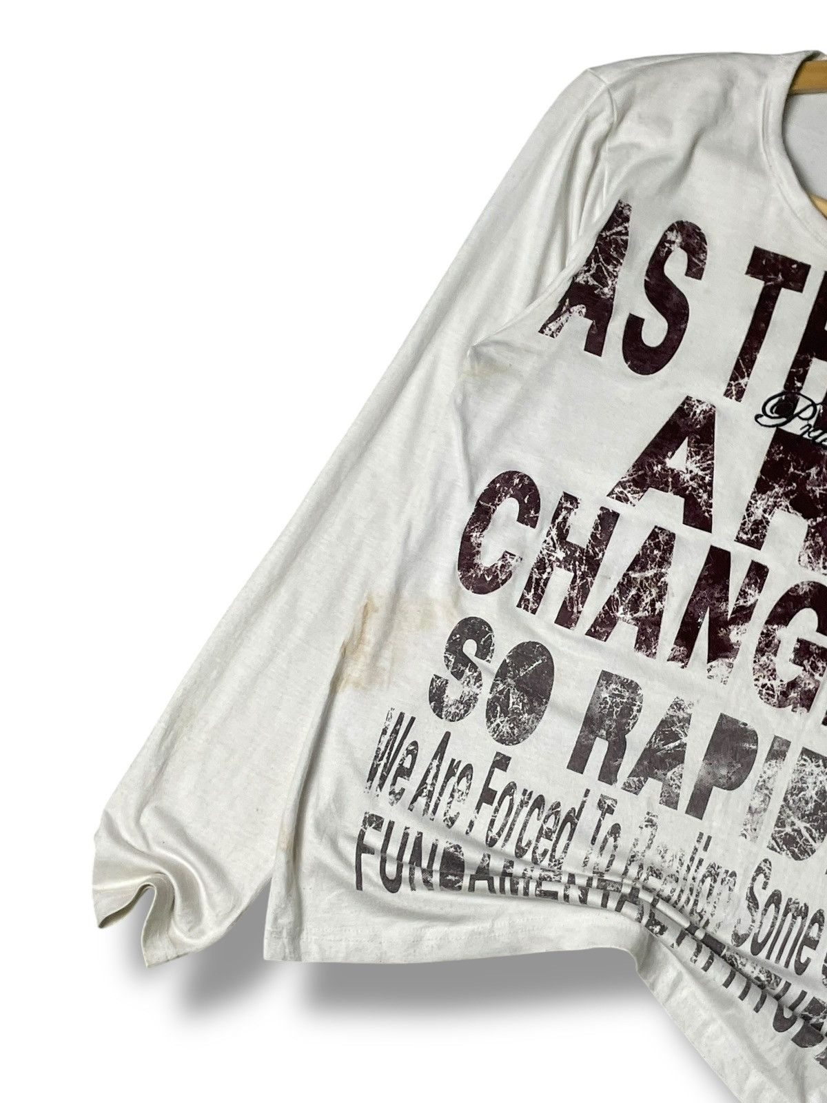 In The Attic × Japanese Brand × Vintage In The Attic Brand Spell-Out Long Sleeve Shirt (69) Size US L / EU 52-54 / 3 - 3 Thumbnail