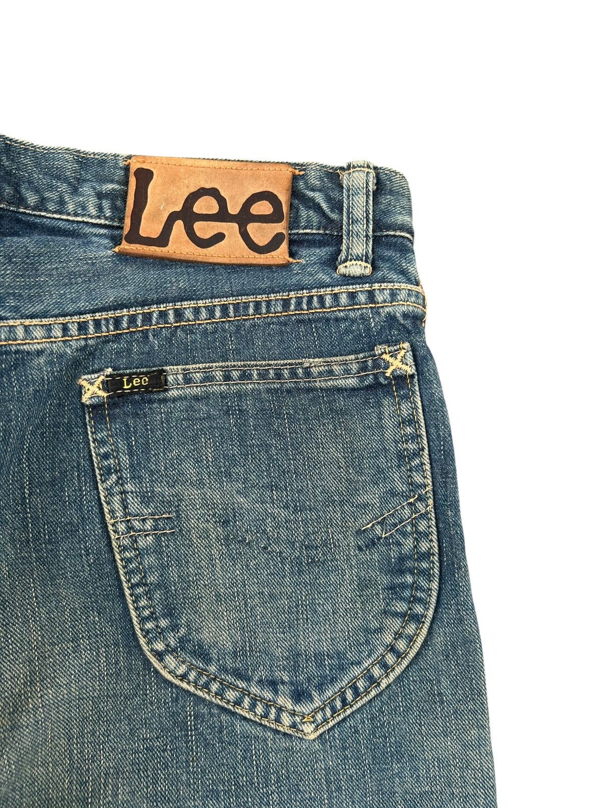 Kapital VINTAGE LEE HALF SELVEDGE JAPANESE DISTRESSED DENIM JEANS Size US 29 - 7 Thumbnail