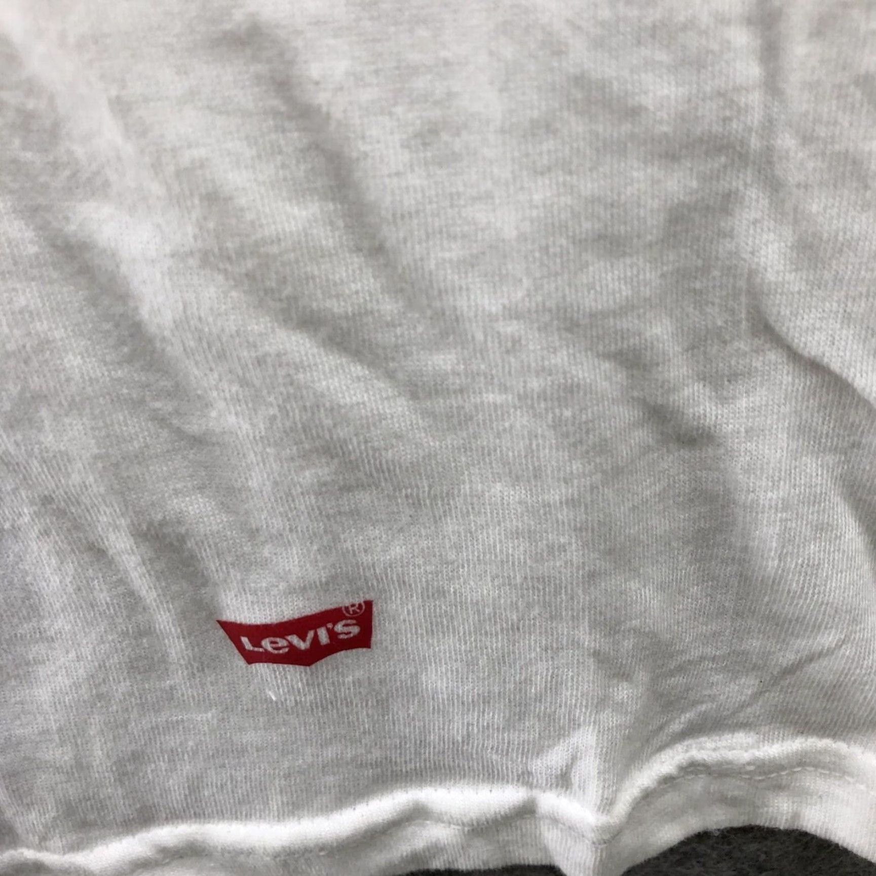 Levi's Levi's Mens White Cotton T Shirt M Extra Large XL Short Sleeve Size US M / EU 48-50 / 2 - 6 Thumbnail