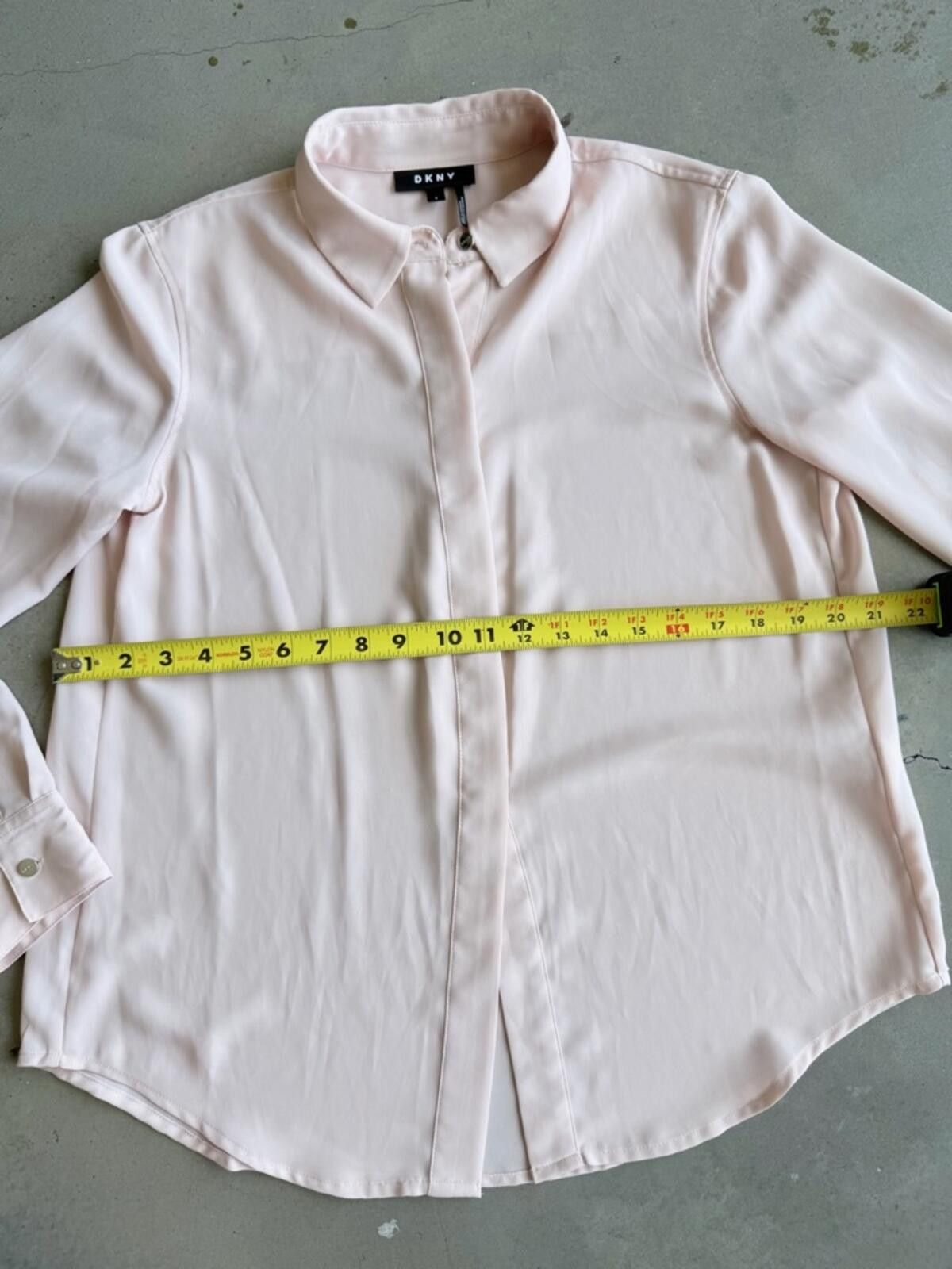 DKNY DKNY / Button Up Blouse / Blush Pink Size S / US 4 / IT 40 - 9 Thumbnail