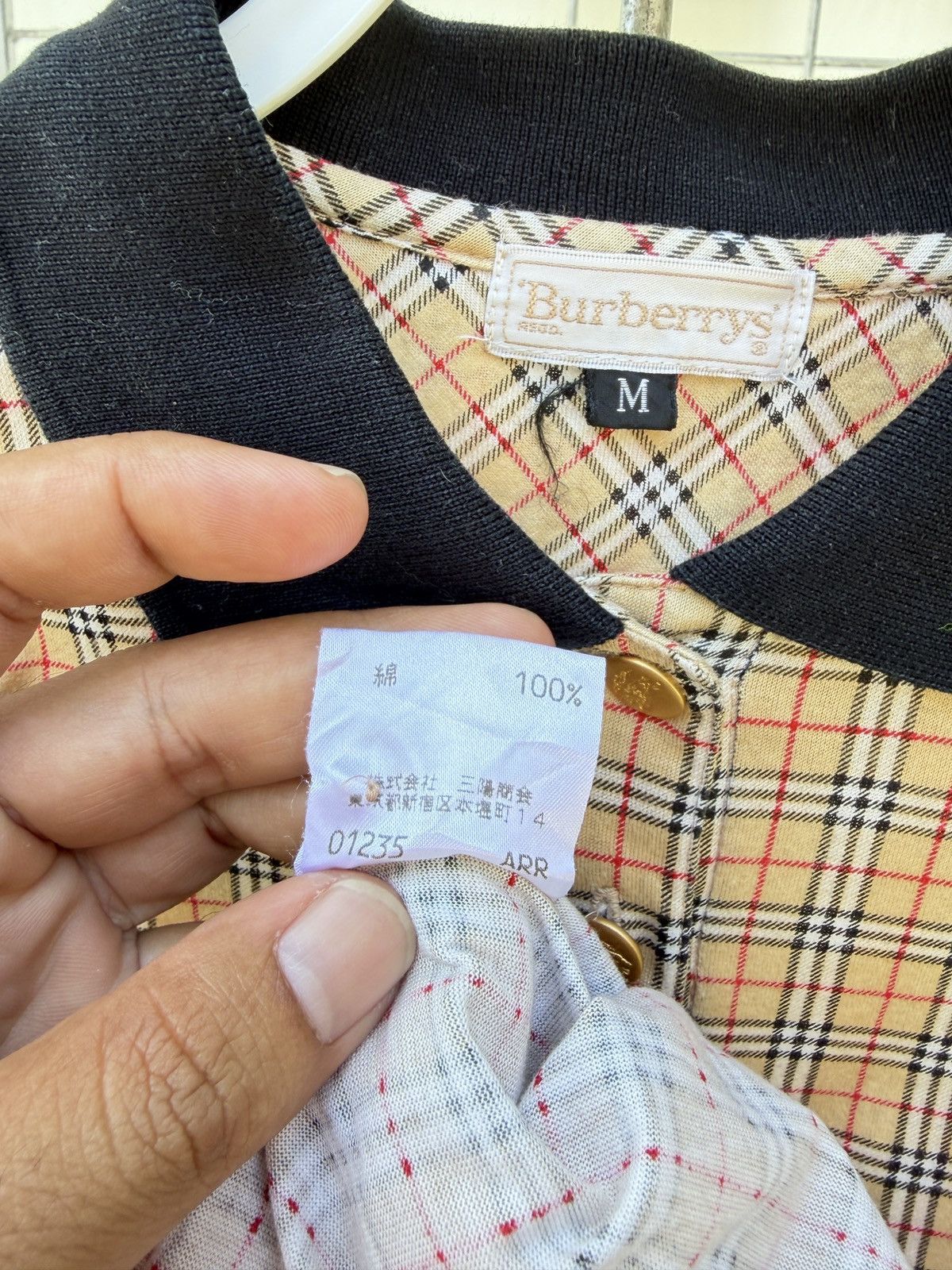 Burberry Burberry vintage nova check polo shirt Size M / US 6-8 / IT 42-44 - 10 Thumbnail