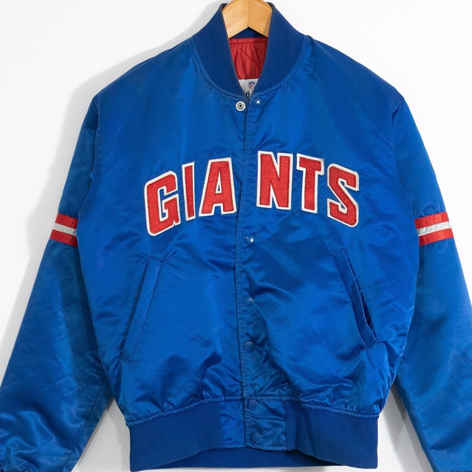 Vintage 90s Starter New York Giants Satin Jacket Mens Medium