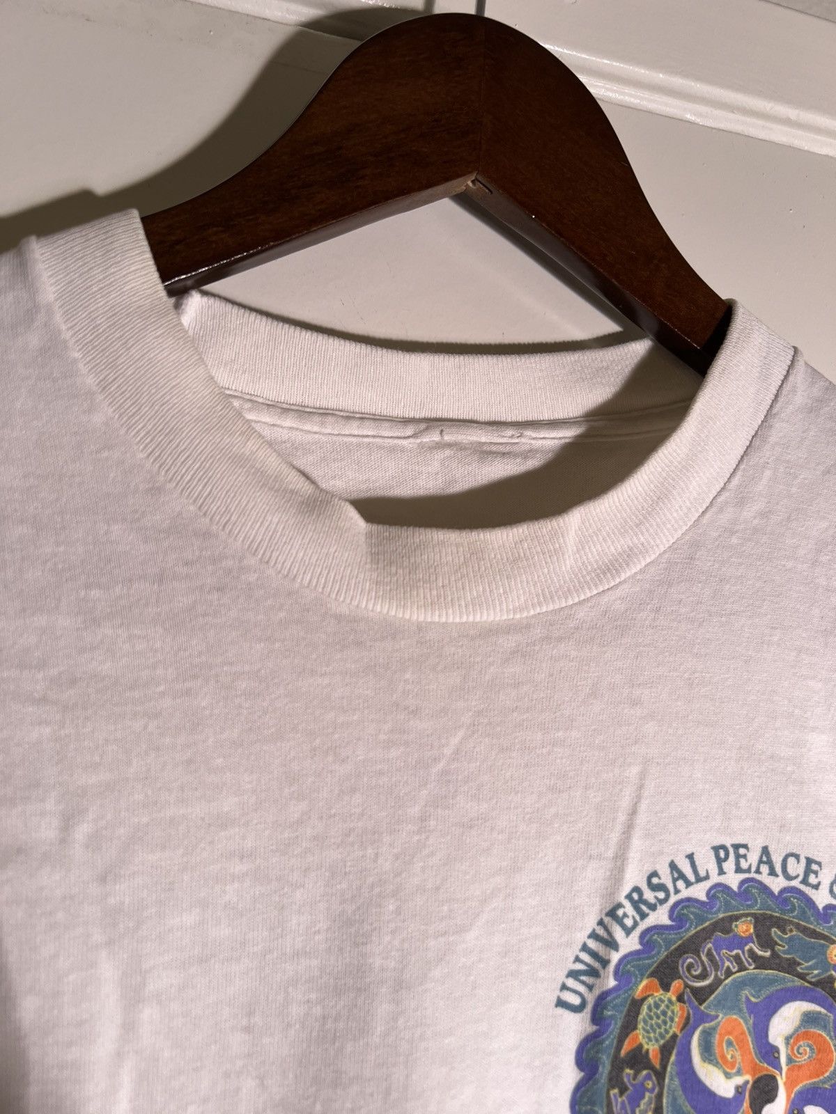 Vintage 90’s VTG Vintage Universal Peace & Harmony San Diego T Shirt Size US L / EU 52-54 / 3 - 12 Thumbnail