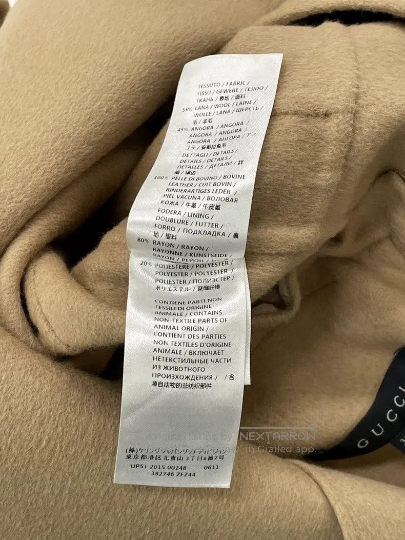 Gucci Gucci Khaki brown coat Size XS / US 0-2 / IT 36-38 - 6 Thumbnail