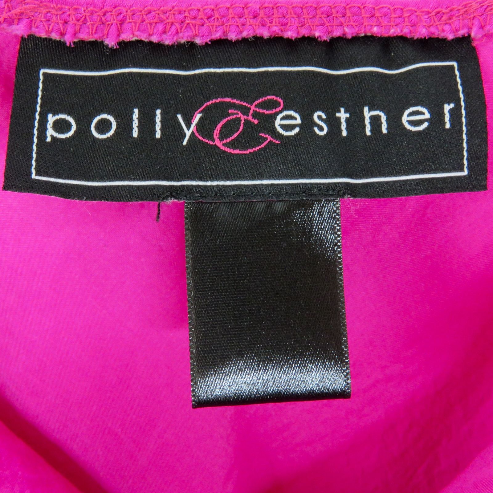 Vintage Y2k Early 2000s Pink Satin Drape Mini Dress Medium Slip Size M / US 6-8 / IT 42-44 - 4 Thumbnail