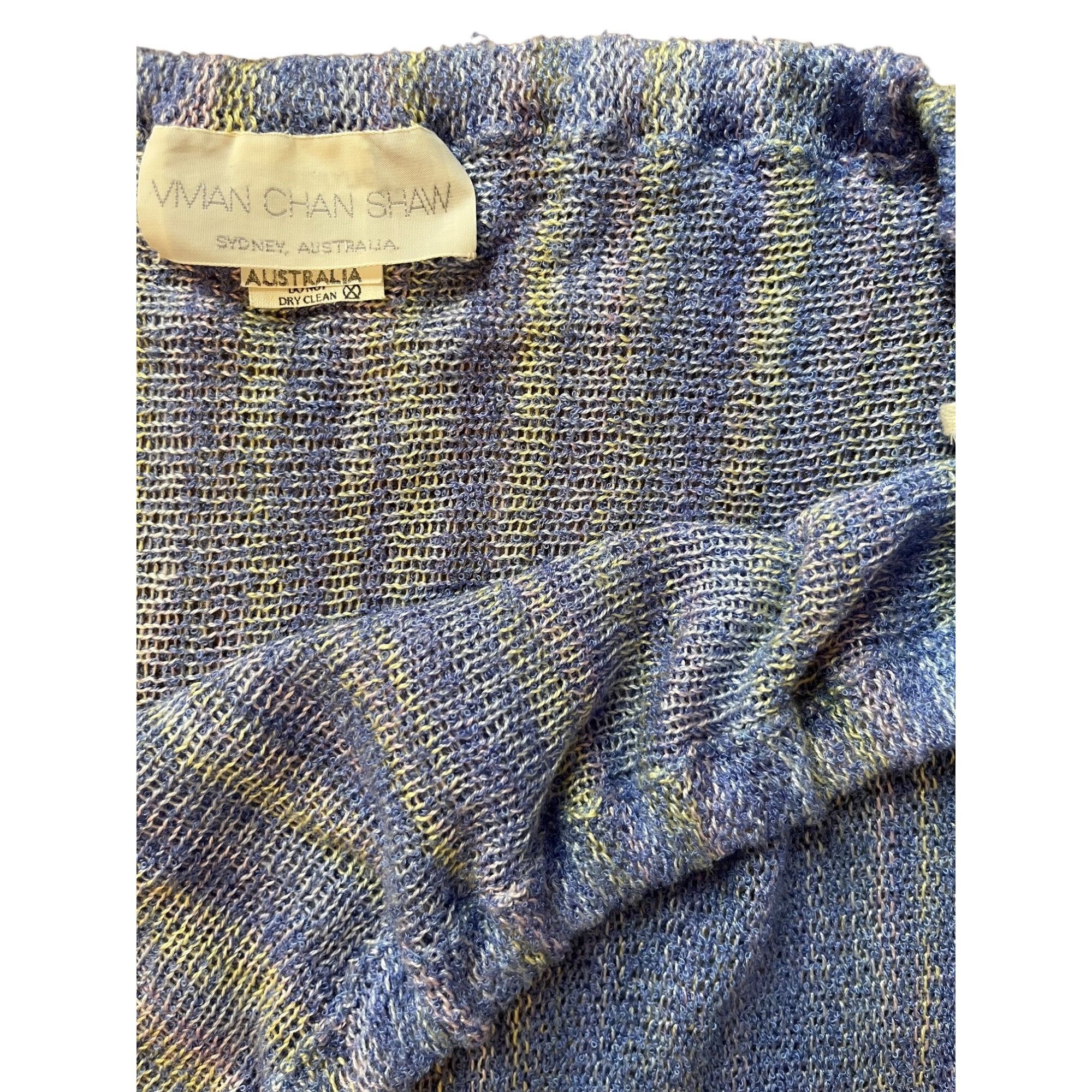 Other $900 VTG OOAK Vivian Chan Shaw 14 16 18 Skirt Set Sweater Ha Size XXL / US 16-18 / IT 52-54 - 10 Thumbnail