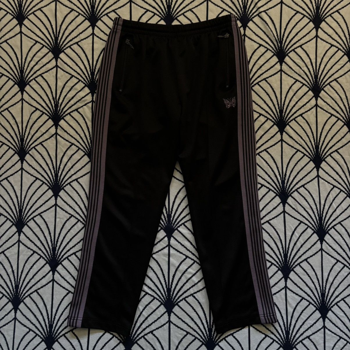 needles Paisley black purple track pants | eBay