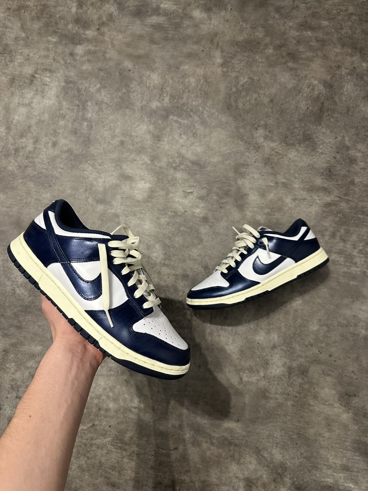 Nike Nike dunk navy blue Size US 9.5 / EU 42-43 - 1 Thumbnail