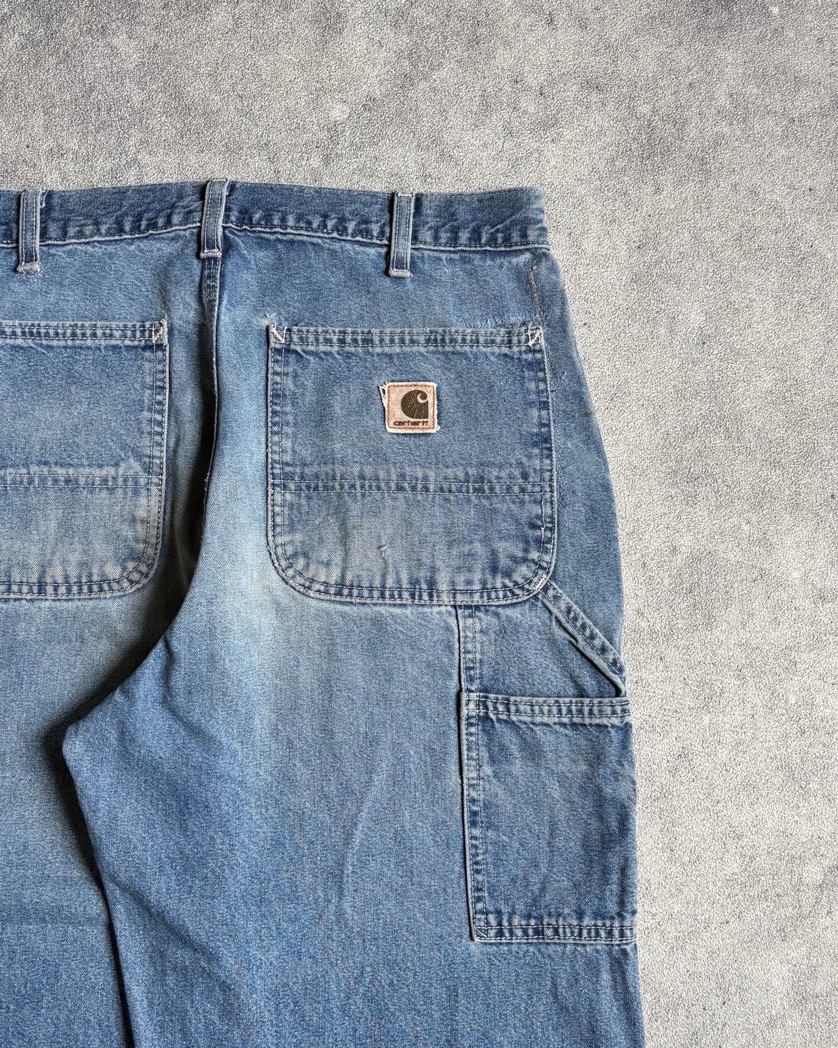 Carhartt Vintage Denim Blue Painters Carhartt Carpenter Pants Size US 32 / EU 48 - 6 Thumbnail