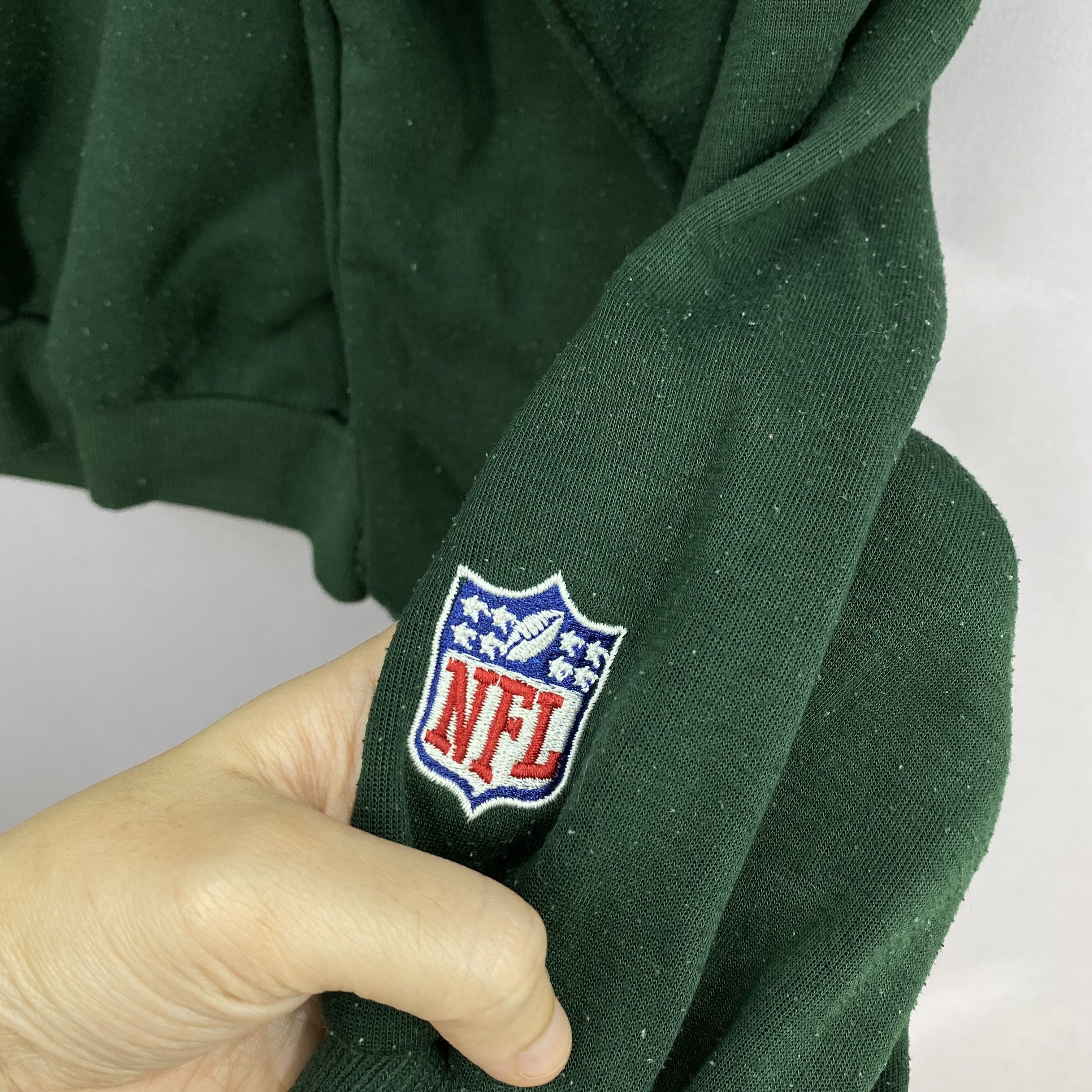 NFL Vintage 90s Green Bay Packers Sweatshirt NFL Football Size US XXL / EU 58 / 5 - 4 Thumbnail