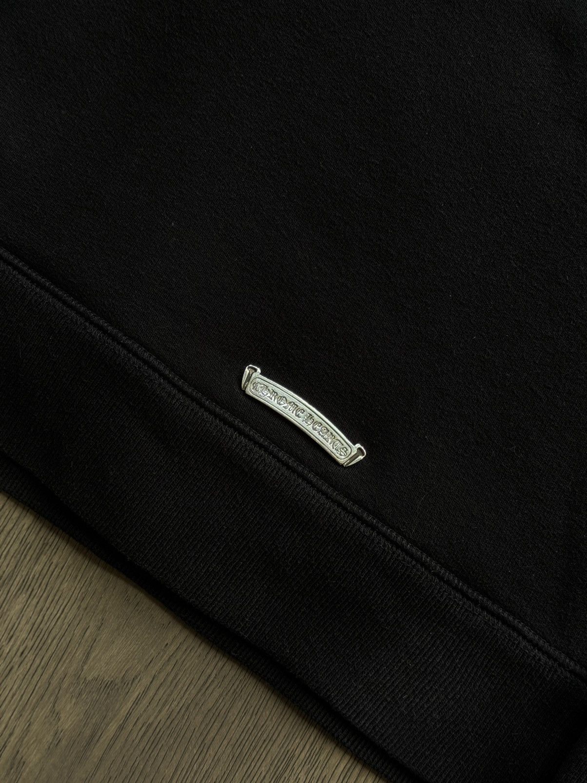 Chrome Hearts Chrome Hearts 711 CH Silver Scroll Black Hoodie Size US M / EU 48-50 / 2 - 5 Thumbnail