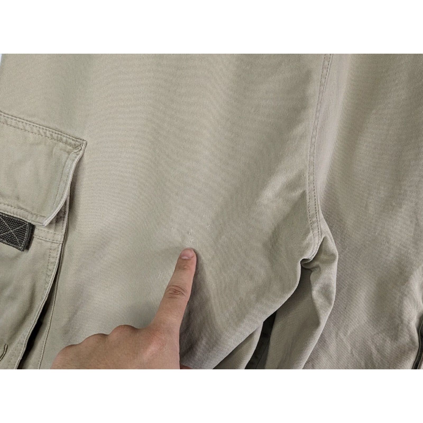 Vintage VINTAGE Mudd Khaki Cargo Shorts Beige Men's 34 Baggy 100% Cotton Y2K Beige Cargo Shorts Mens 34 Cotton Baggy Vintage Y2K Size US 34 / EU 50 - 4 Thumbnail