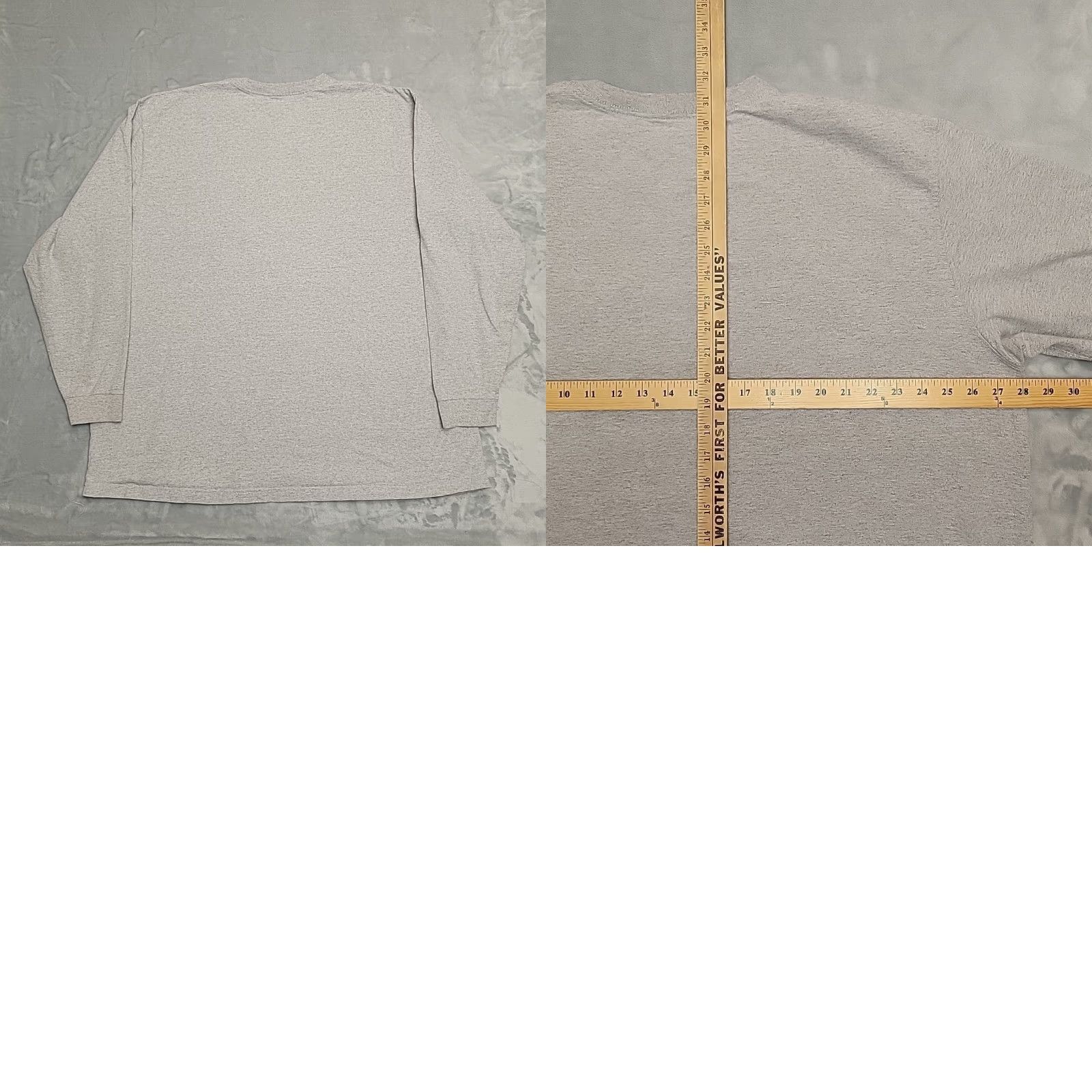 Carhartt VINTAGE Carhartt Shirt Mens 3XL Gray Original Fit Crewneck Long Sleeve Pocket Work TEE Mens Size US XXL / EU 58 / 5 - 8 Thumbnail
