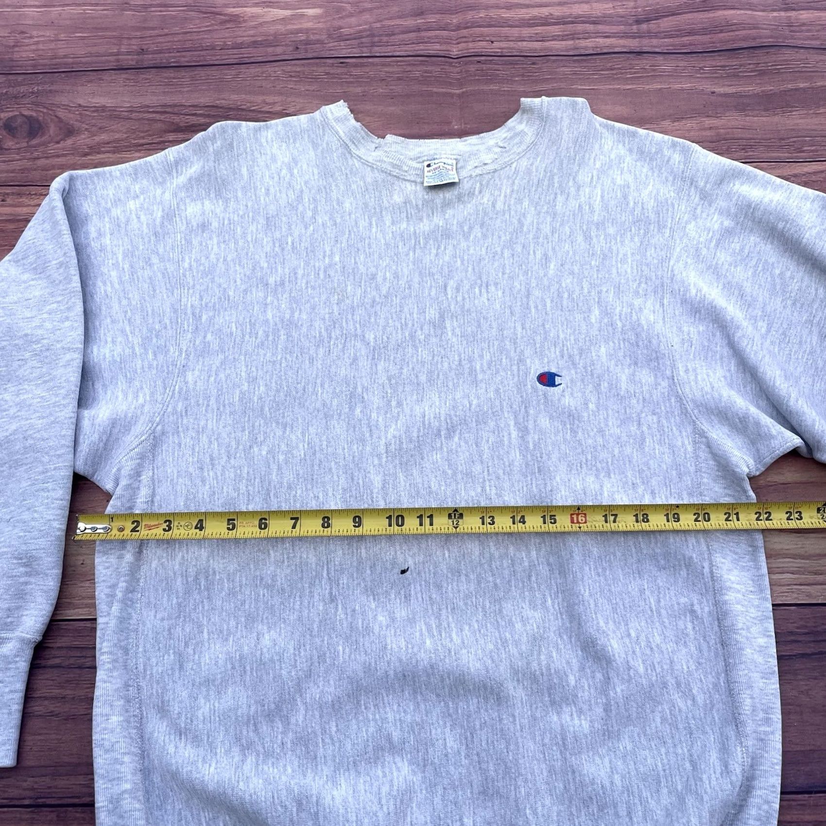 Champion VINTAGE Champion Reverse Weave Sweatshirt 2XL Heather Gray USA Logo 90s College Pullover Mens Size US XXL / EU 58 / 5 - 7 Thumbnail
